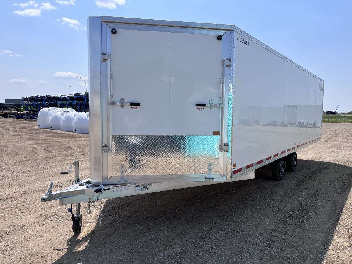 2023 Alcom HES 8'6" x 24' + V-Nose Toy Hauler