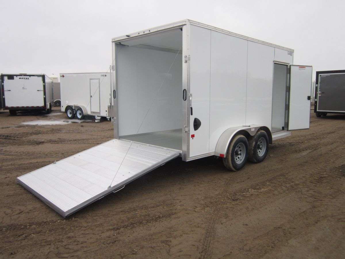 2023 Alcom Xpress 7' x 14' Flat Front Cargo