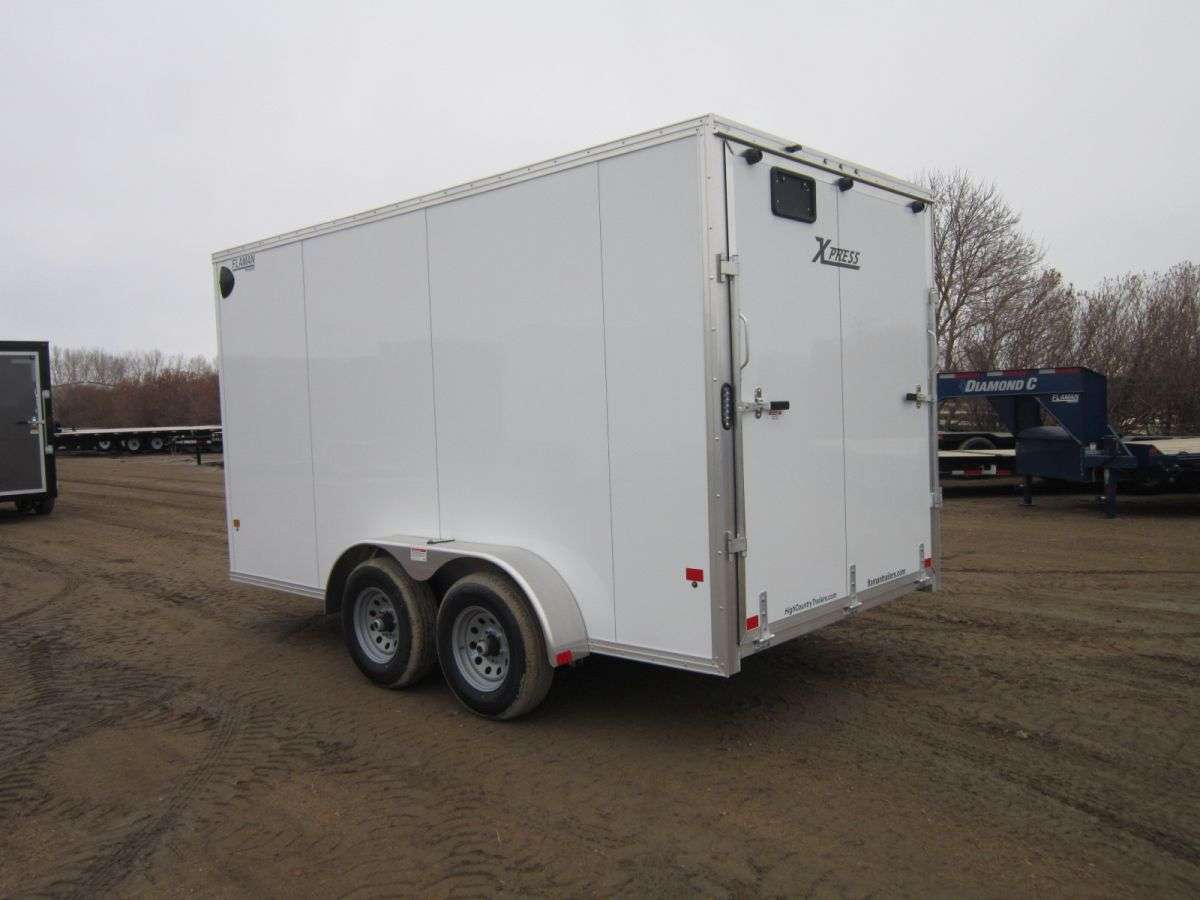 2023 Alcom Xpress 7' x 14' Flat Front Cargo