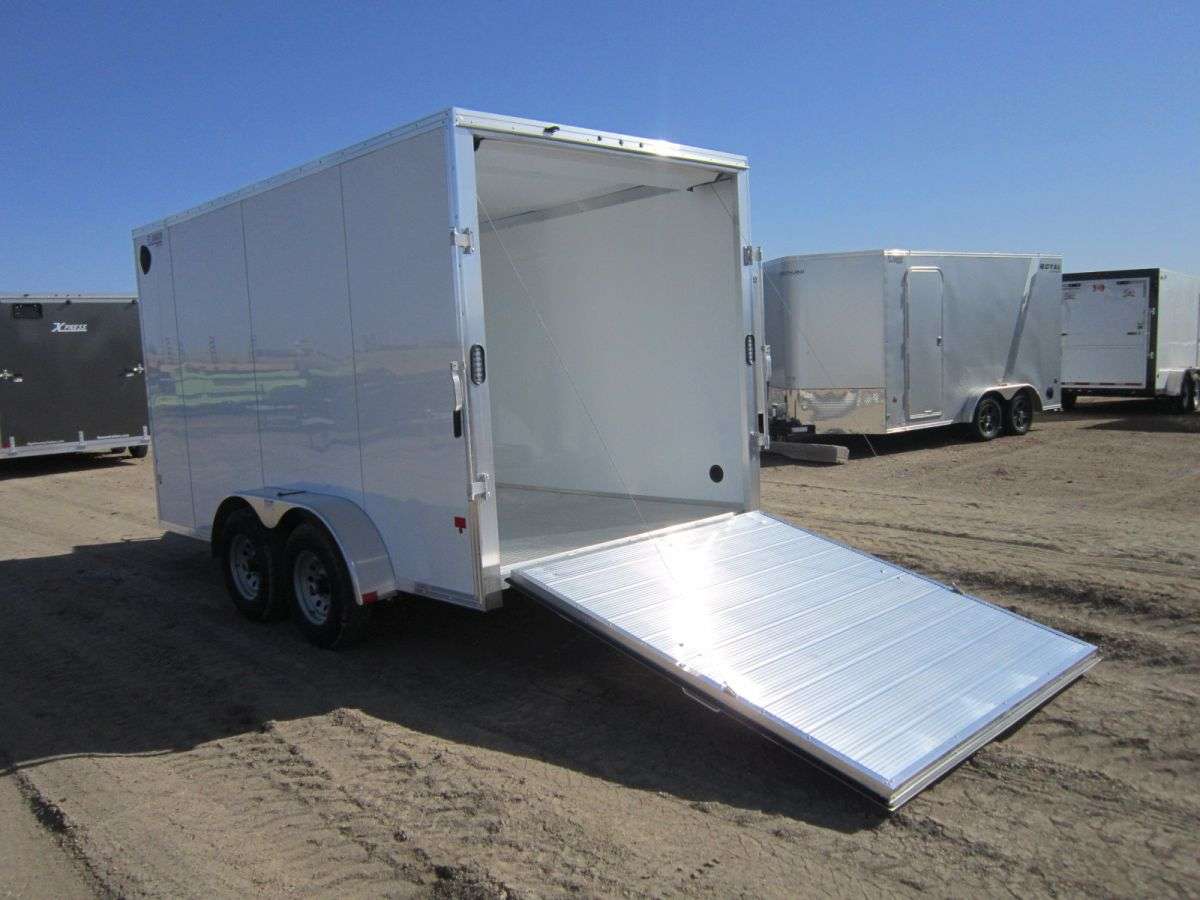 2023 Alcom Xpress 7' x 14' Flat Nose Cargo