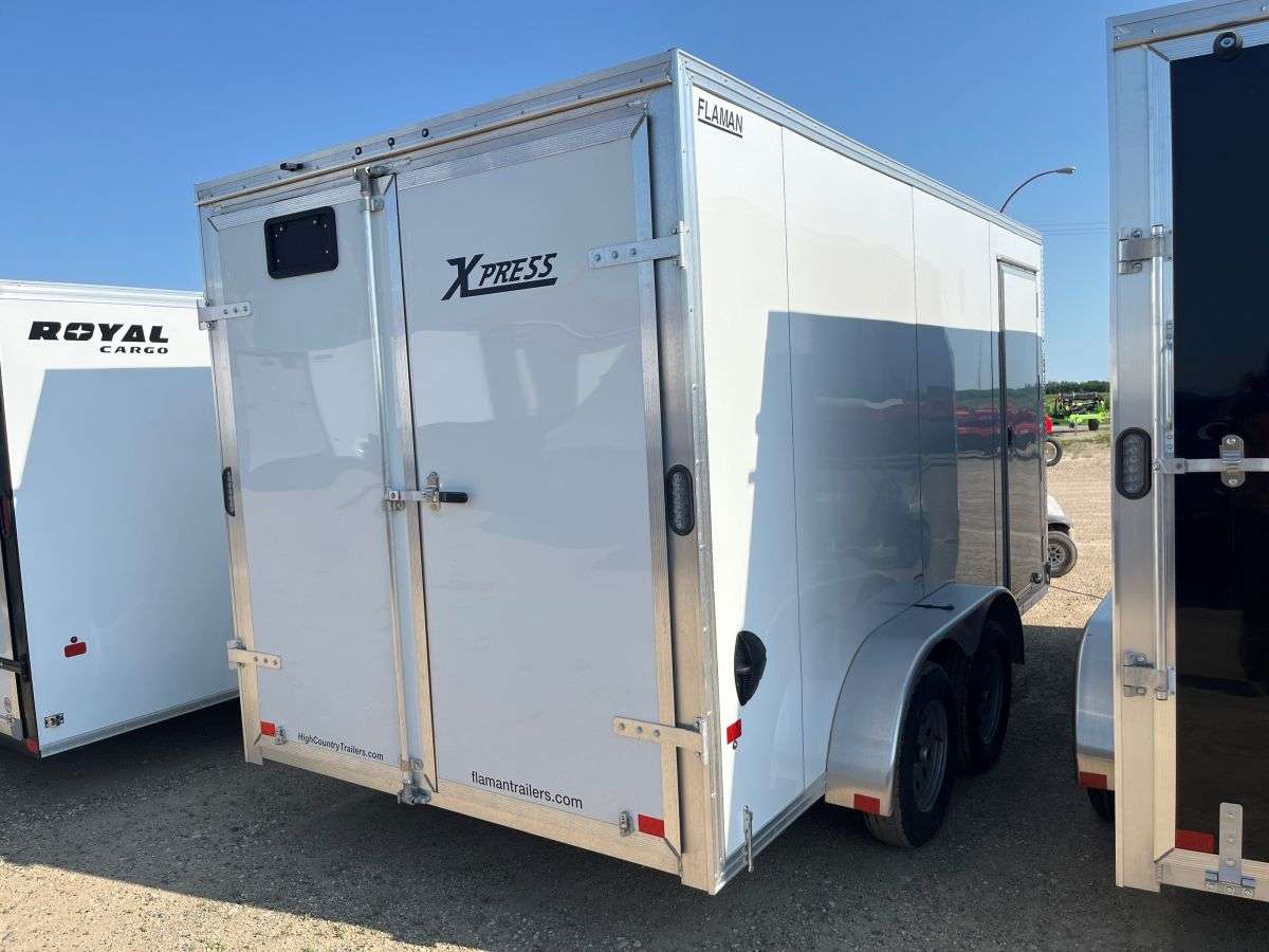 2023 Alcom Xpress 7' x 14' V-Nose Cargo