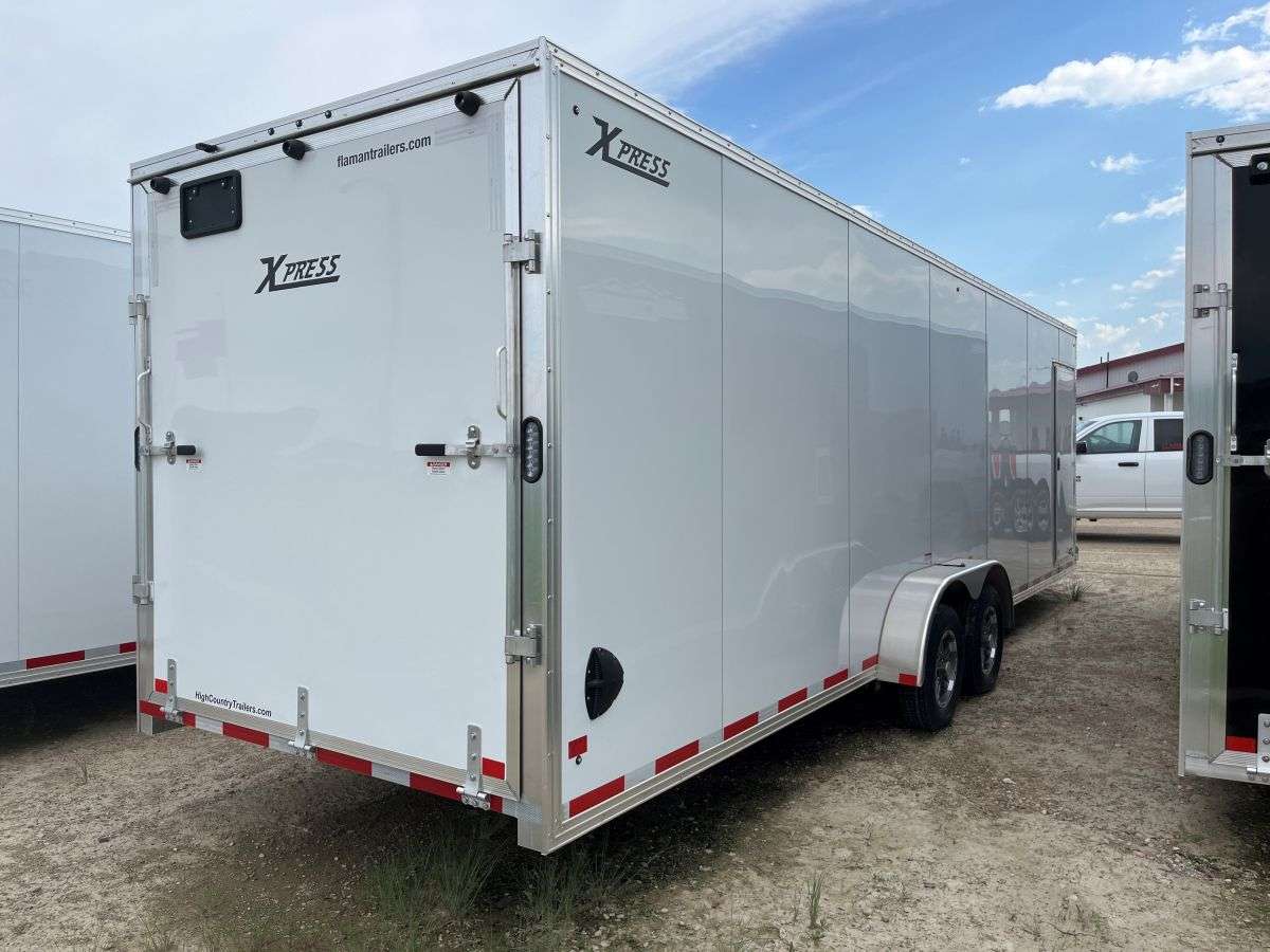 2023 Alcom Xpress 7' x 26' + V-Nose Toy Hauler Trailer