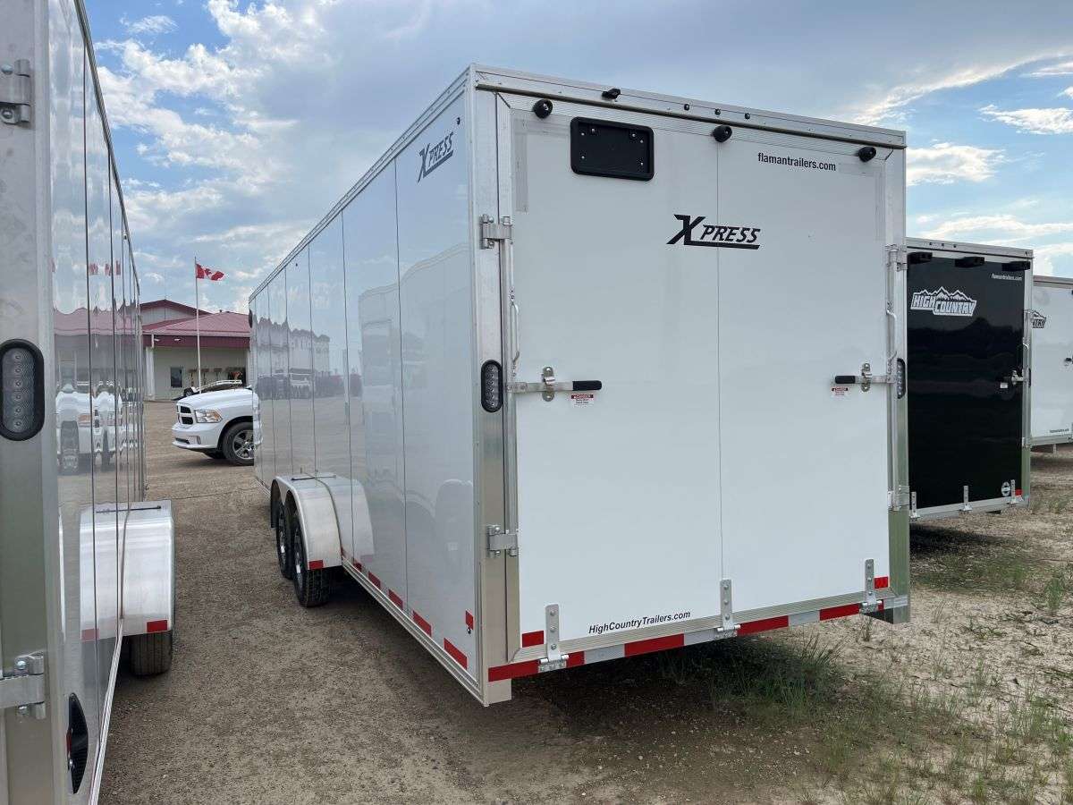 2023 Alcom Xpress 7' x 26' + V-Nose Toy Hauler Trailer