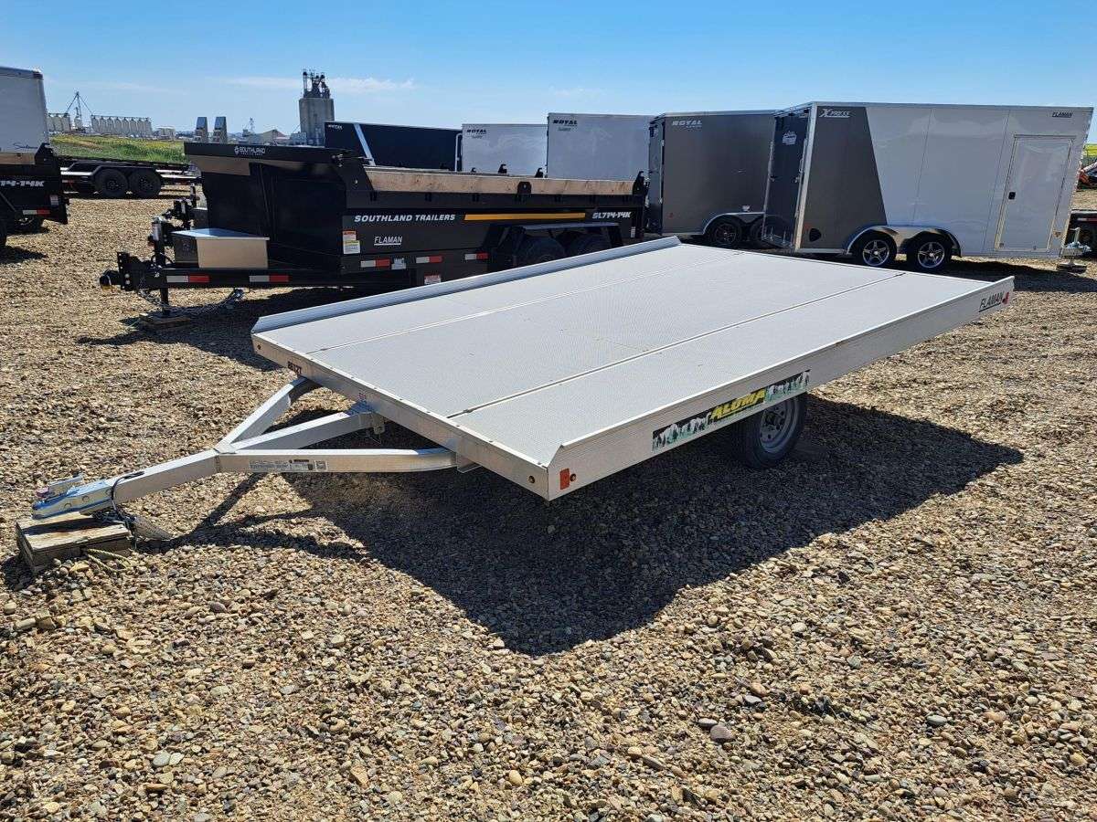 2023 Aluma 8612T 8'6" x 12' Tilt Toy Hauler