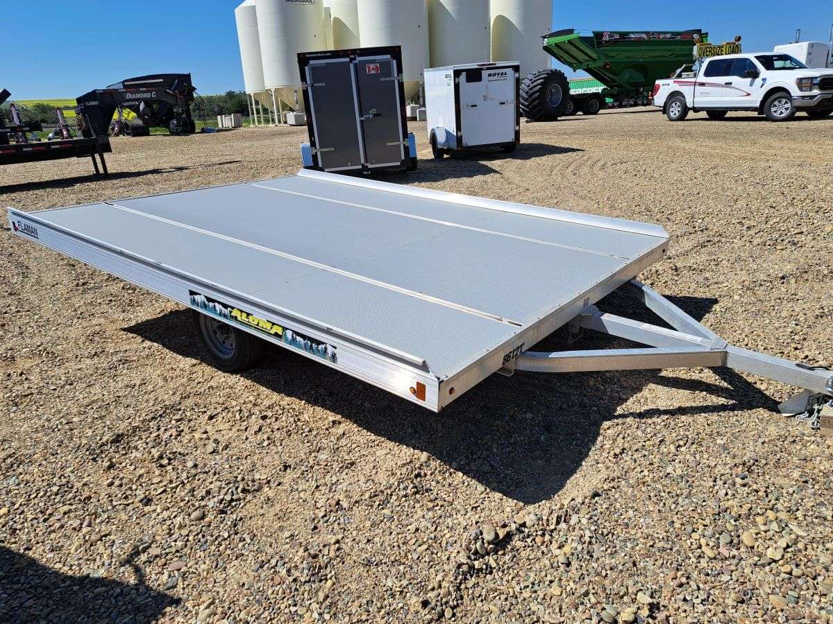 2023 Aluma 8612T 8'6" x 12' Tilt Toy Hauler