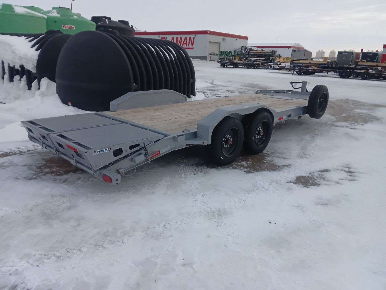 2023 Diamond C LPX 20' 208 Flat Deck Trailer