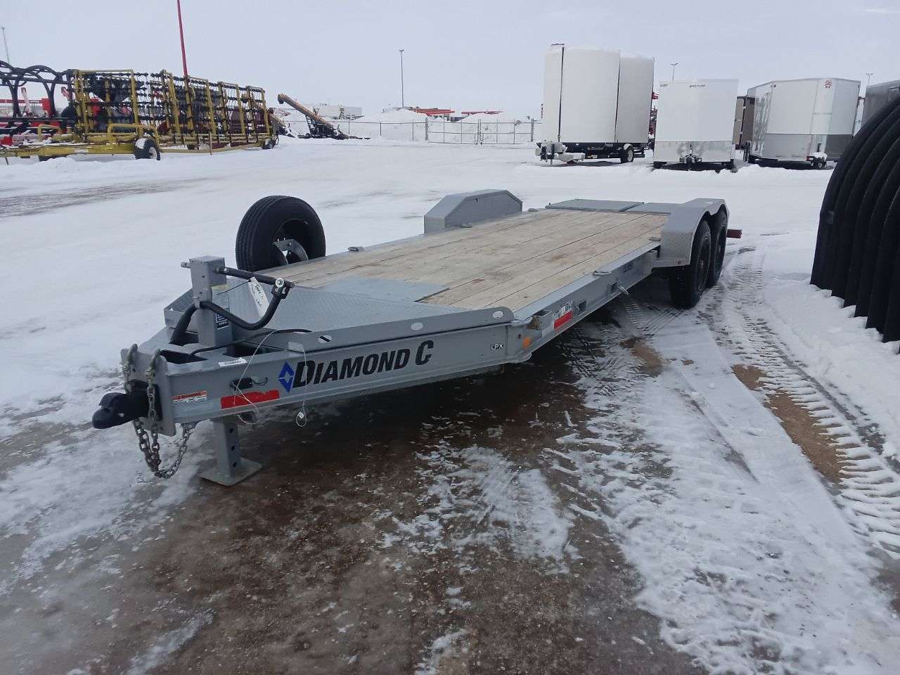 2023 Diamond C LPX 20' 208 Flat Deck Trailer