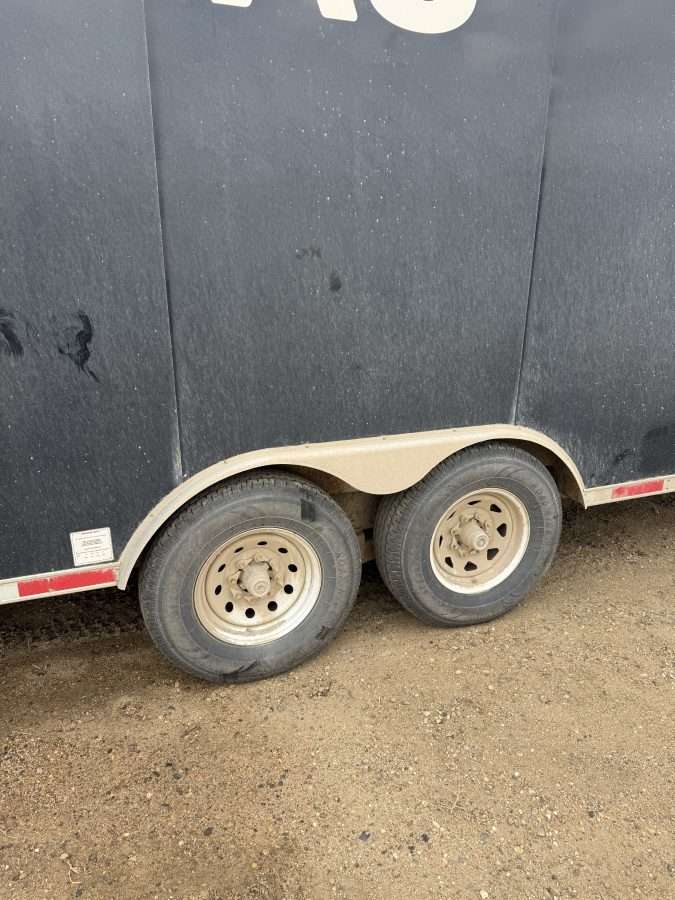 2023 Rainbow 8'6" x 24' + V-Nose Enclosed Trailer