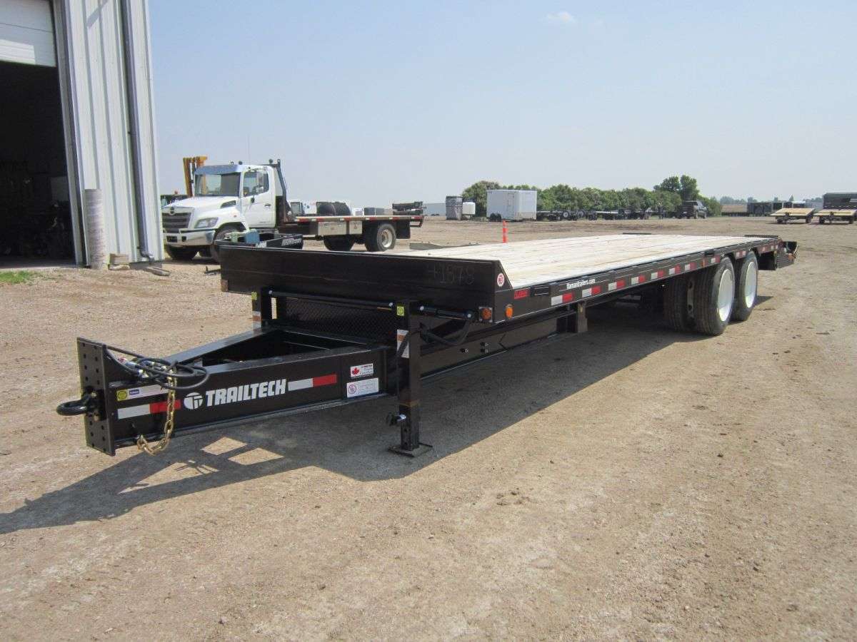 2023 Trailtech TD220 8'6" x 31' Pintle Beavertail Full Tilt