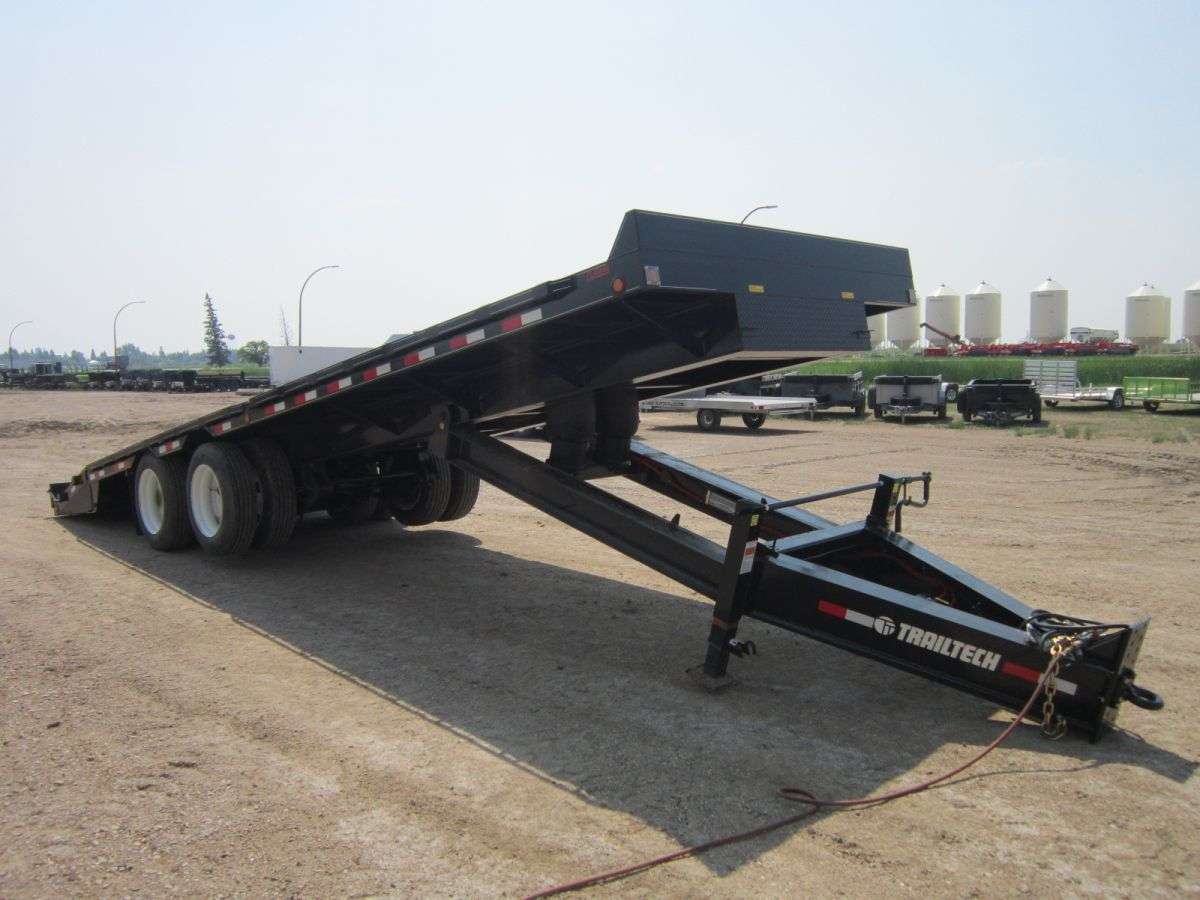 2023 Trailtech TD220 8'6" x 31' Pintle BT Full Tilt Trailer
