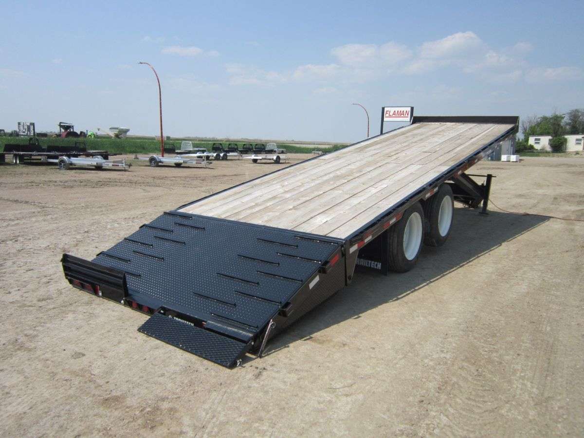 2023 Trailtech TD220 8'6" x 31' Pintle BT Full Tilt Trailer