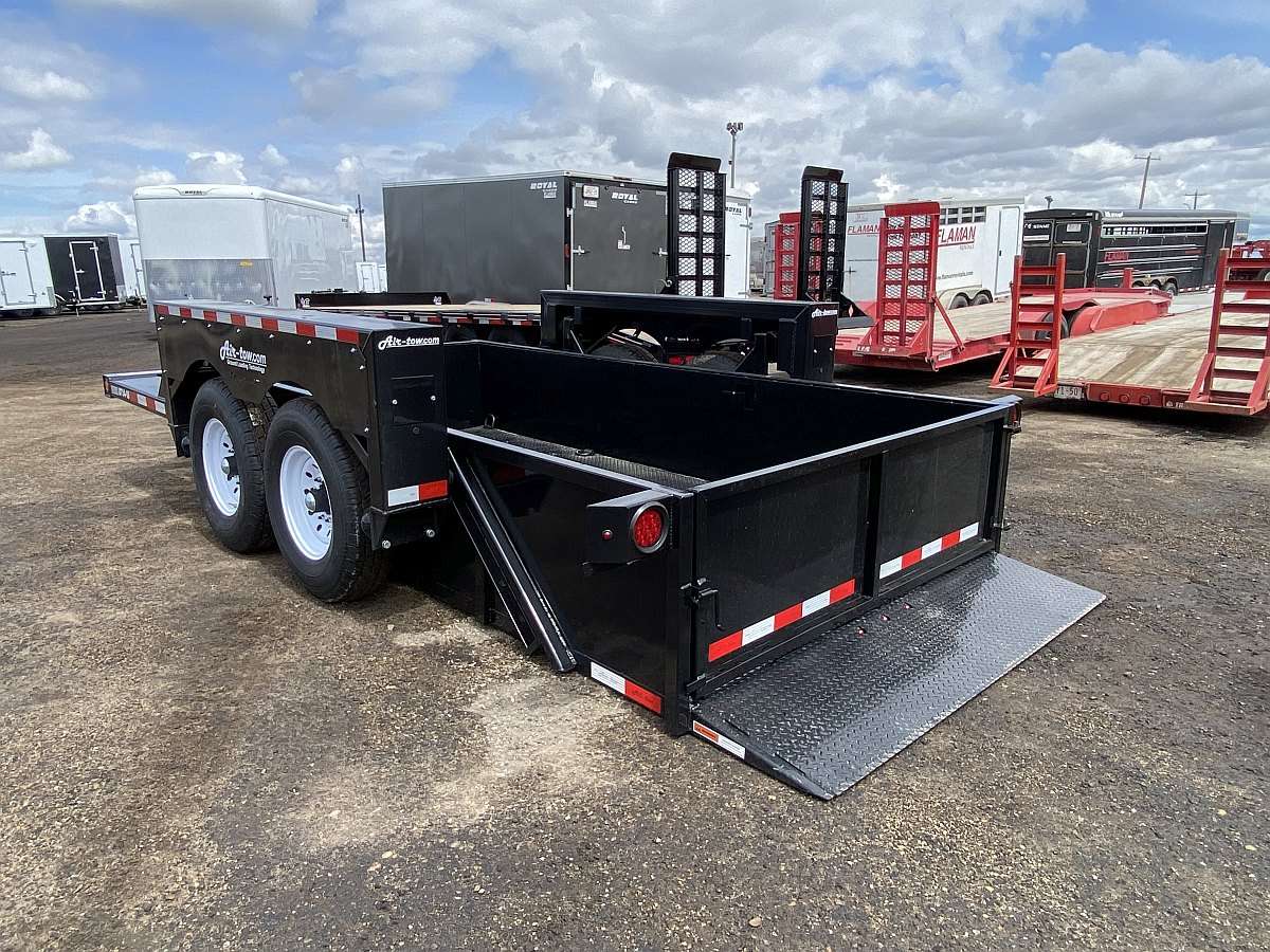 2024 Air-Tow 14' Ground Level Loading Trailer