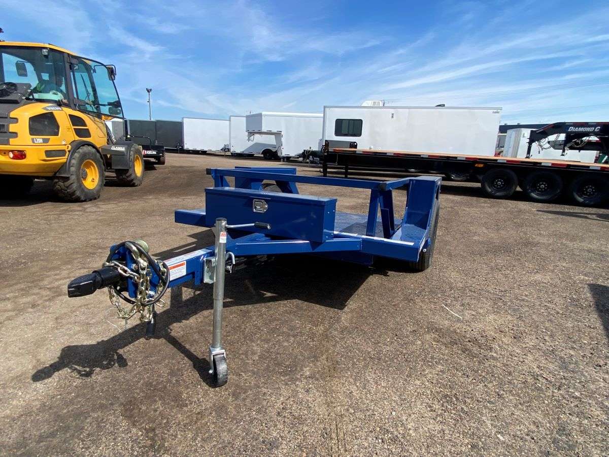 2024 Air-Tow 8.5' Ground Level Loading Trailer