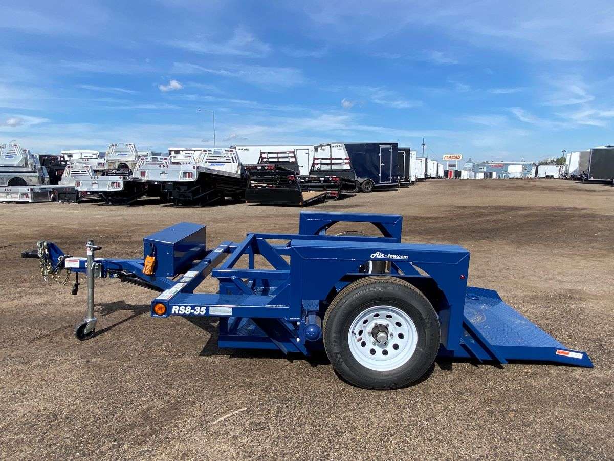 2024 Air-Tow 8.5' Ground Level Loading Trailer