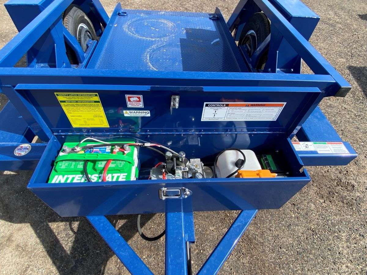 2024 Air-Tow 8.5' Ground Level Loading Trailer