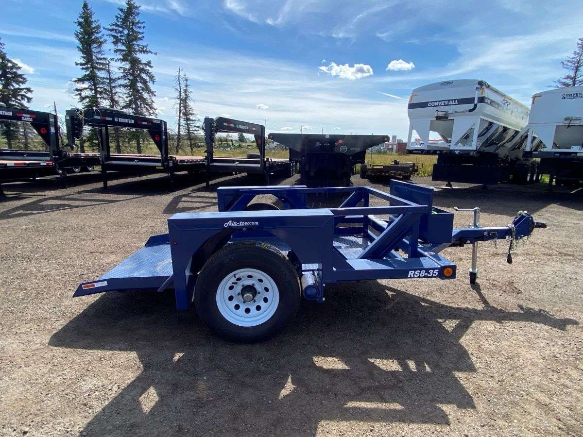 2024 Air-Tow 8.5' Ground Level Loading Trailer