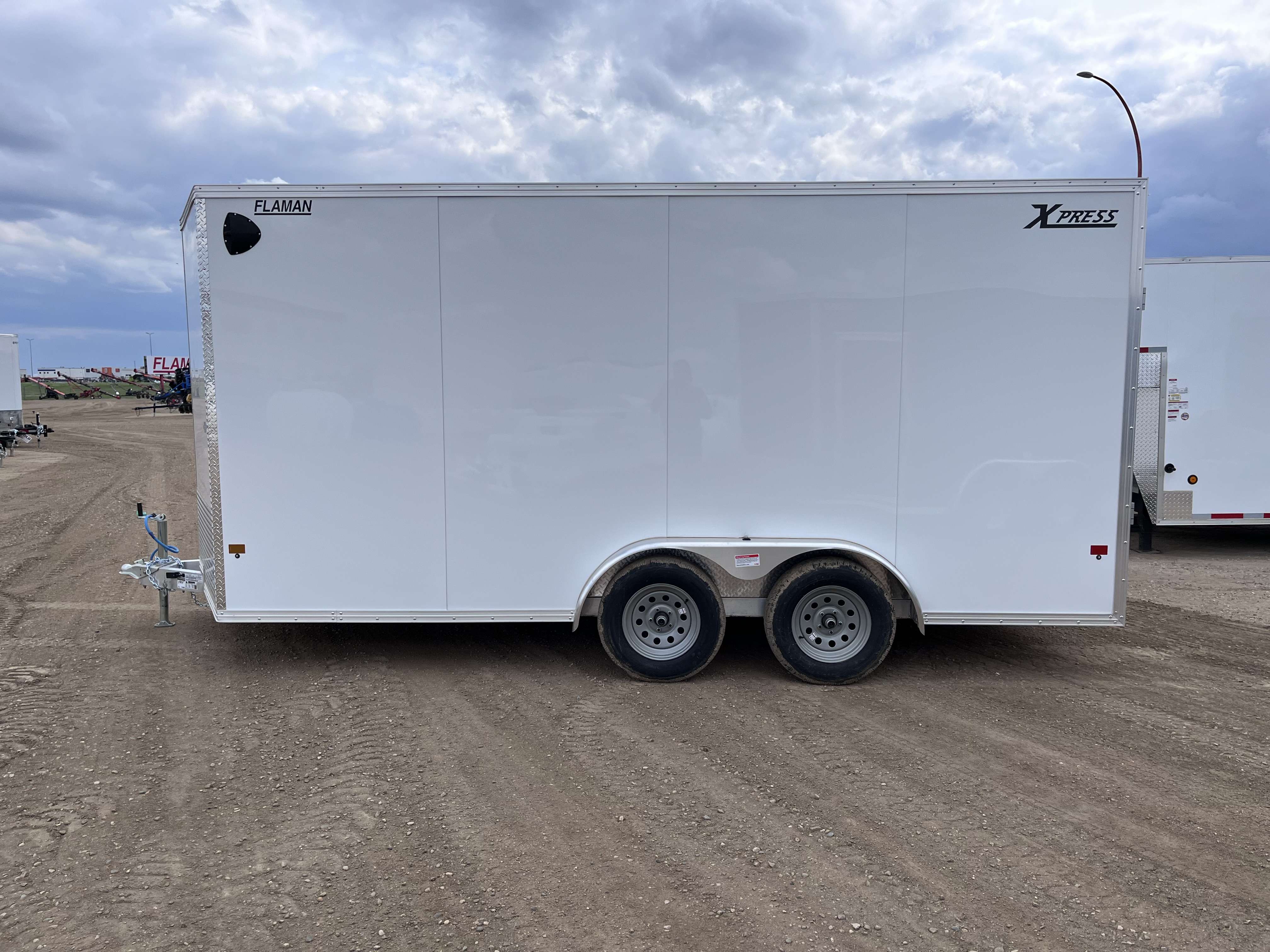 2024 Alcom Xpress 7'6" x 16' V-Nose Cargo