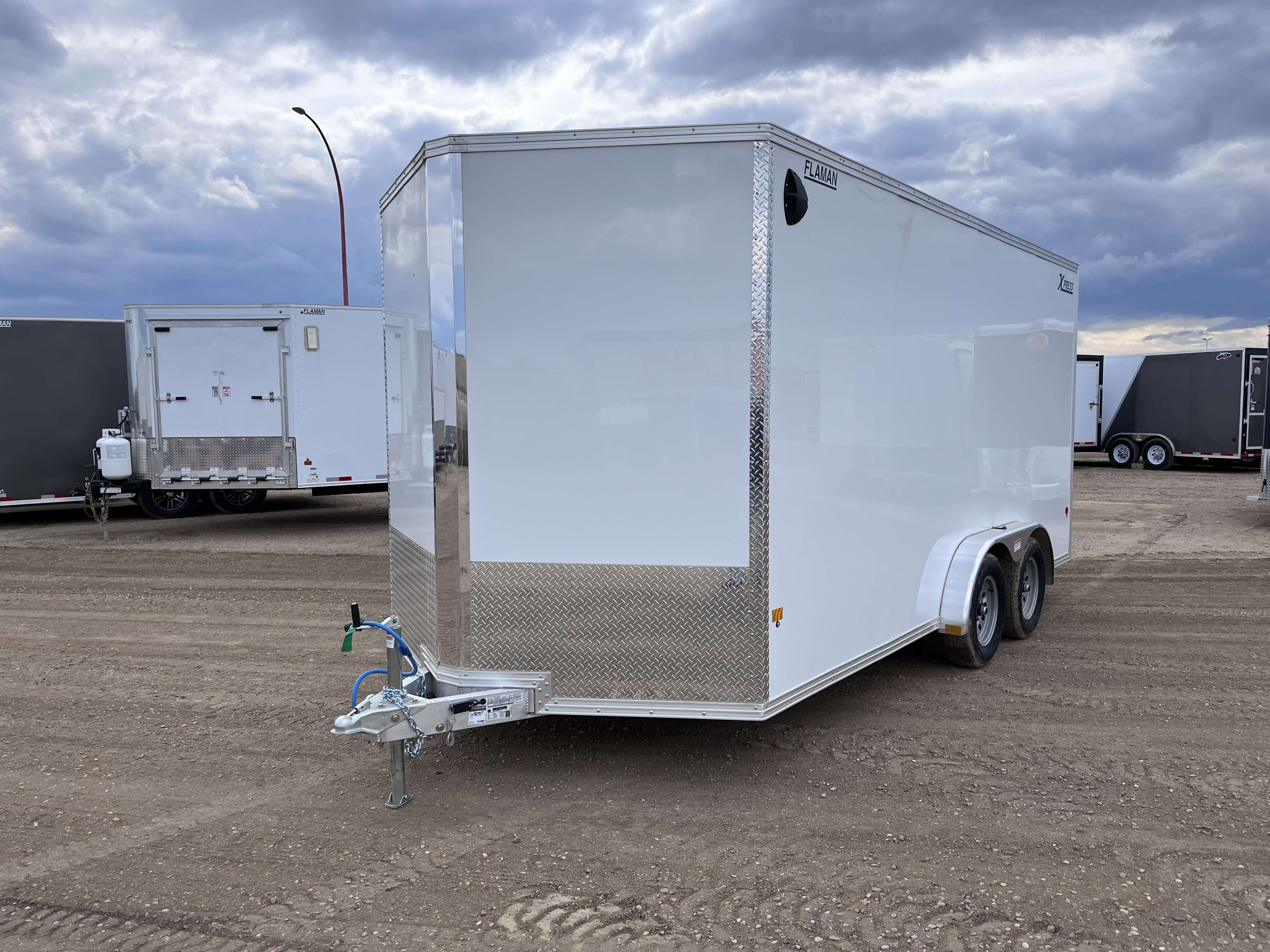 2024 Alcom Xpress 7'6" x 16' V-Nose Cargo