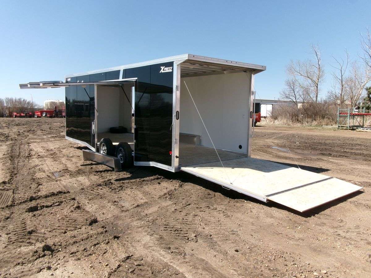 2024 Alcom Xpress 8'6" x 24' Flat Front Car Hauler