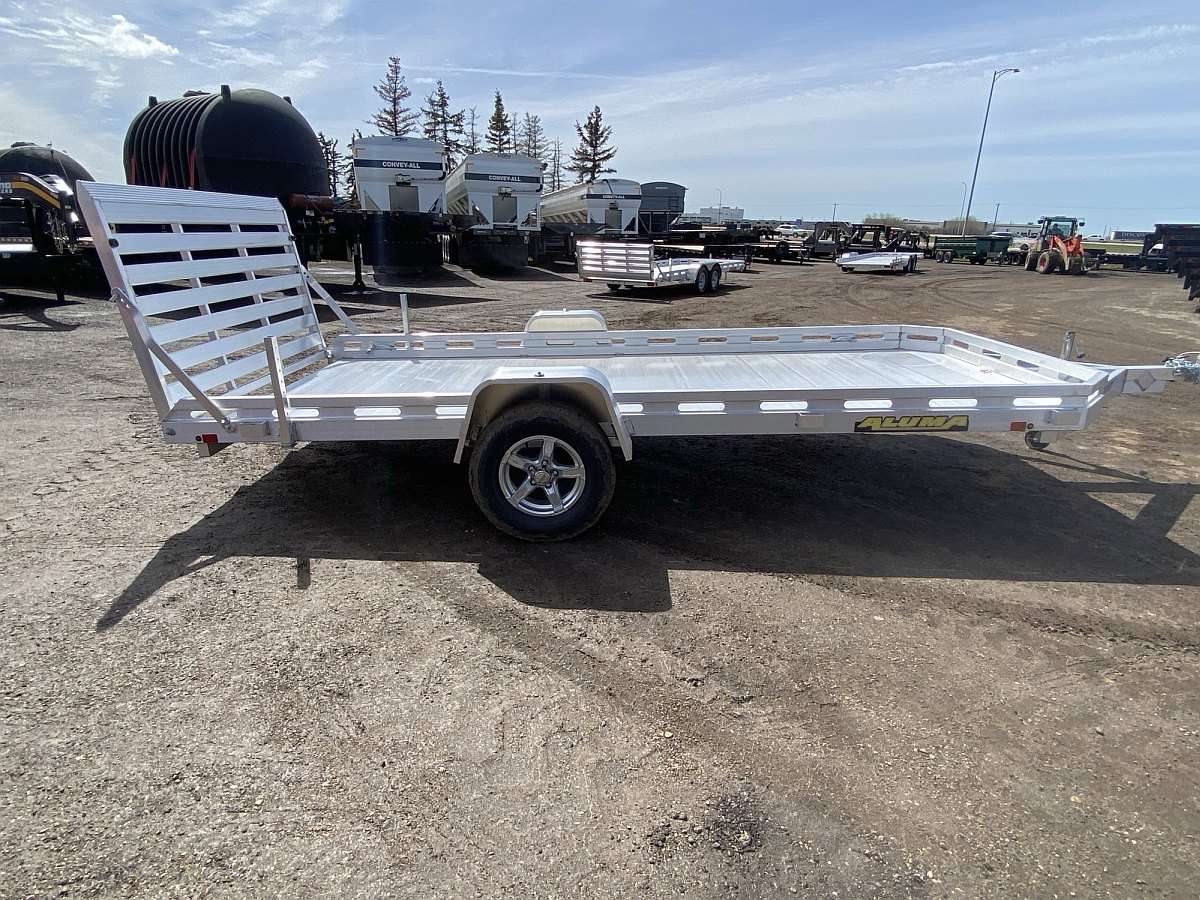 2024 Aluma 6.5'x14' Aluminum Utility Trailer