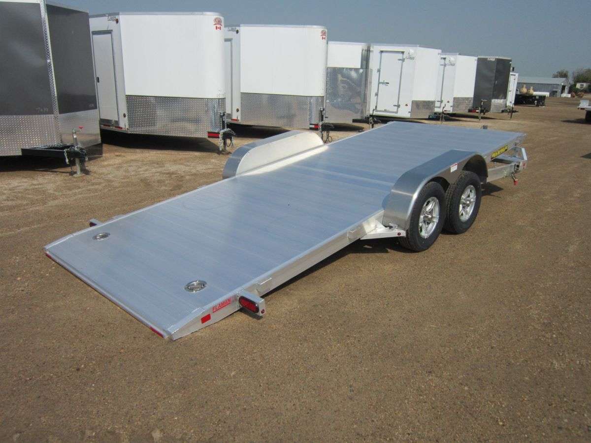 2024 Aluma 8218 6'8" x 18' Tilt Car Hauler