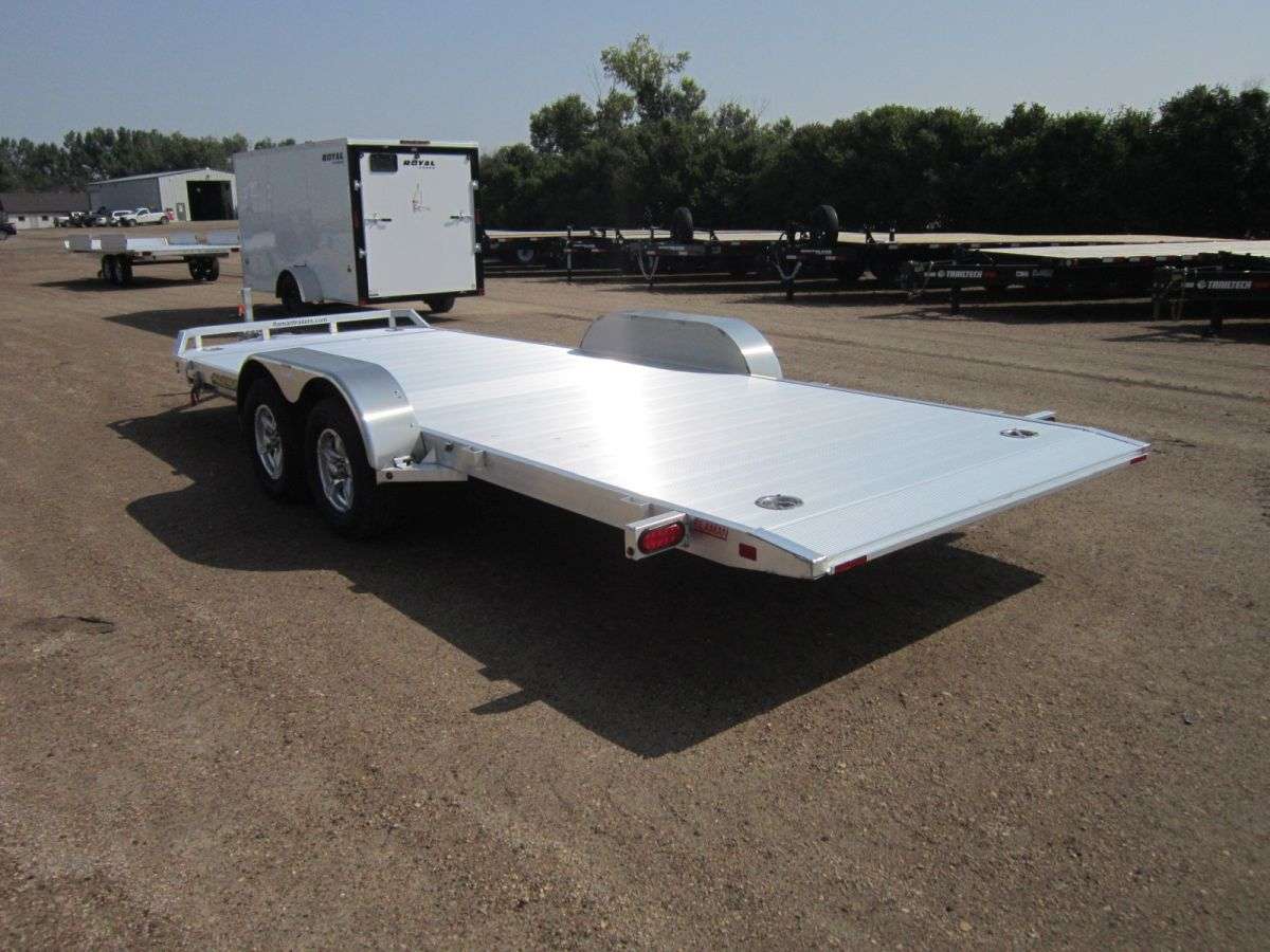 2024 Aluma 8218 6'8" x 18' Tilt Car Hauler