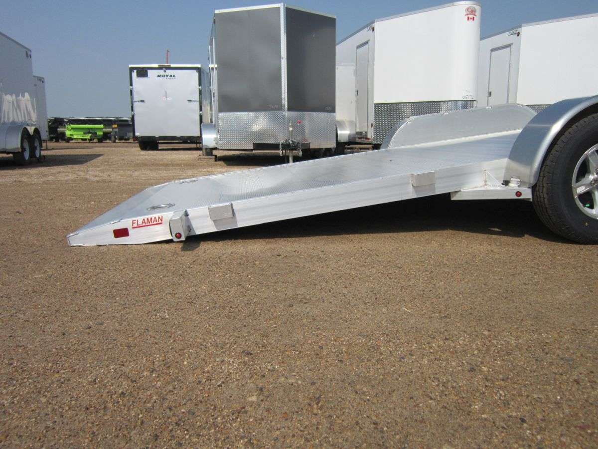 2024 Aluma 8218 6'8" x 18' Tilt Car Hauler