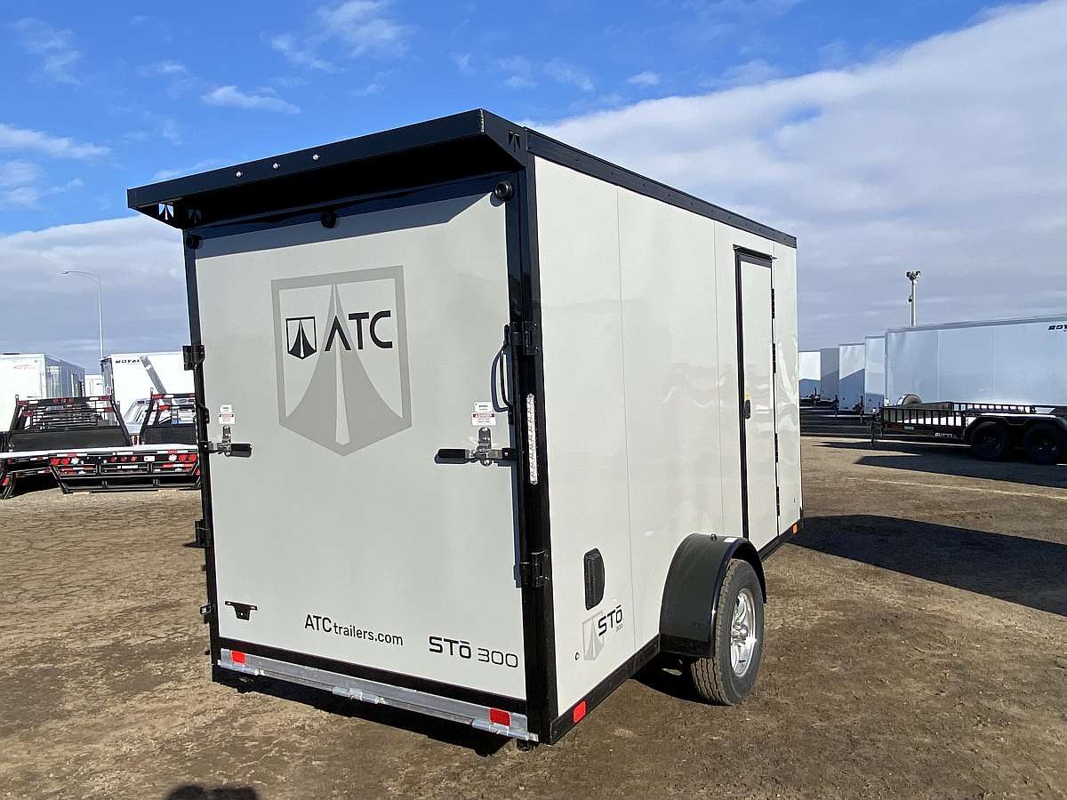 2024 ATC 6'x12' + 2' V-Nose Enclosed Cargo Trailer