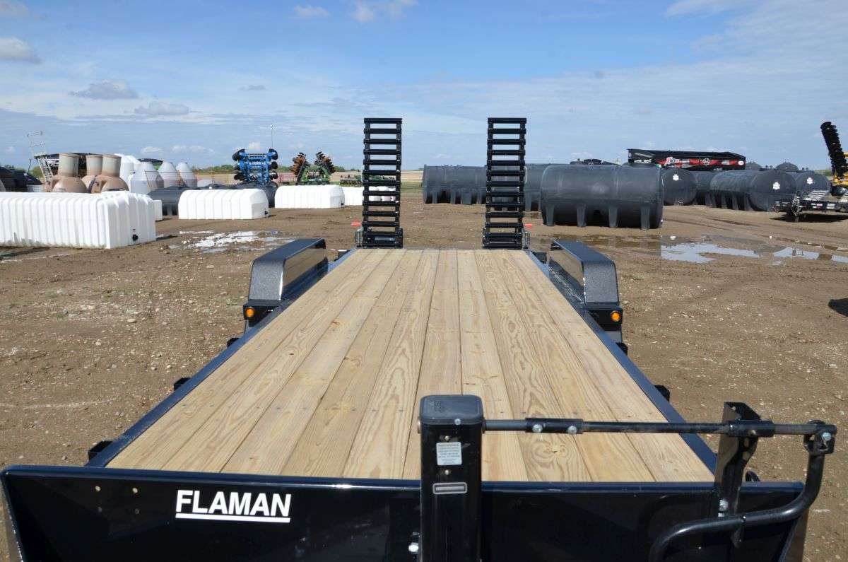 2024 Behnke CBCT 8'6" x 22' Beavertail Flat Deck Trailer