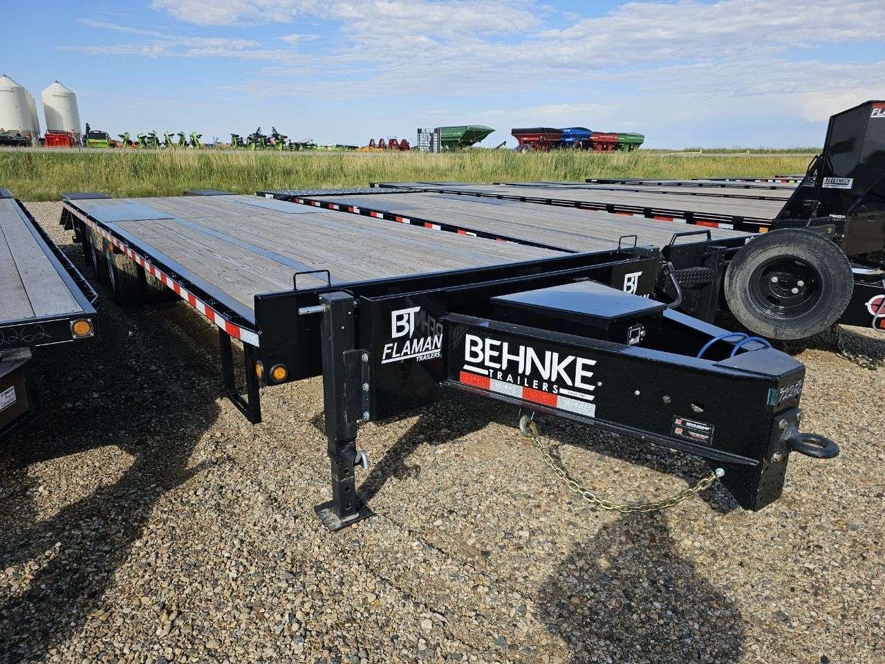 2024 Behnke FB 8'6" x 29' Pintle Flat Deck Trailer