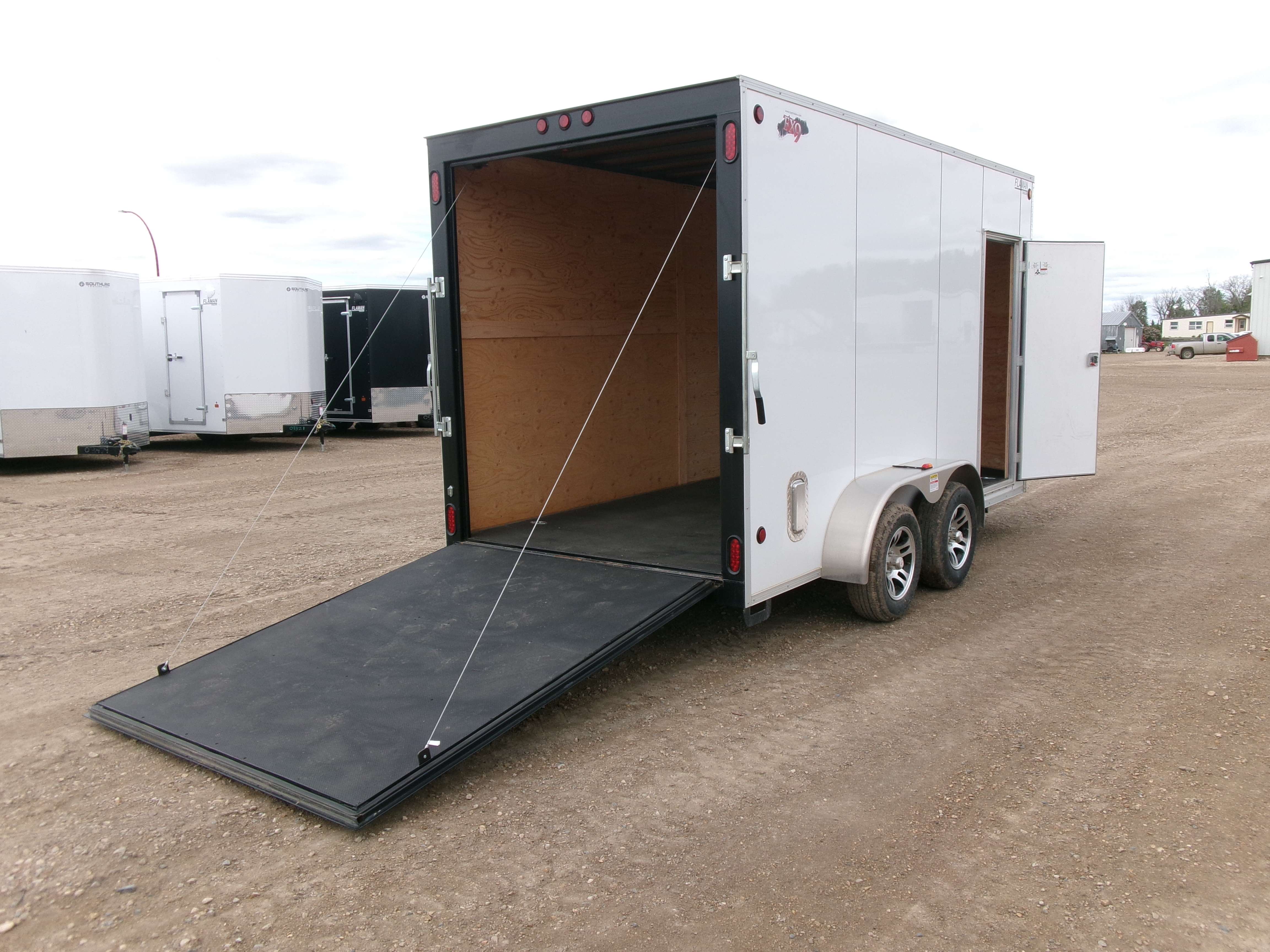 2024 CJay FX9 7' x 14' + V-Nose Cargo Trailer