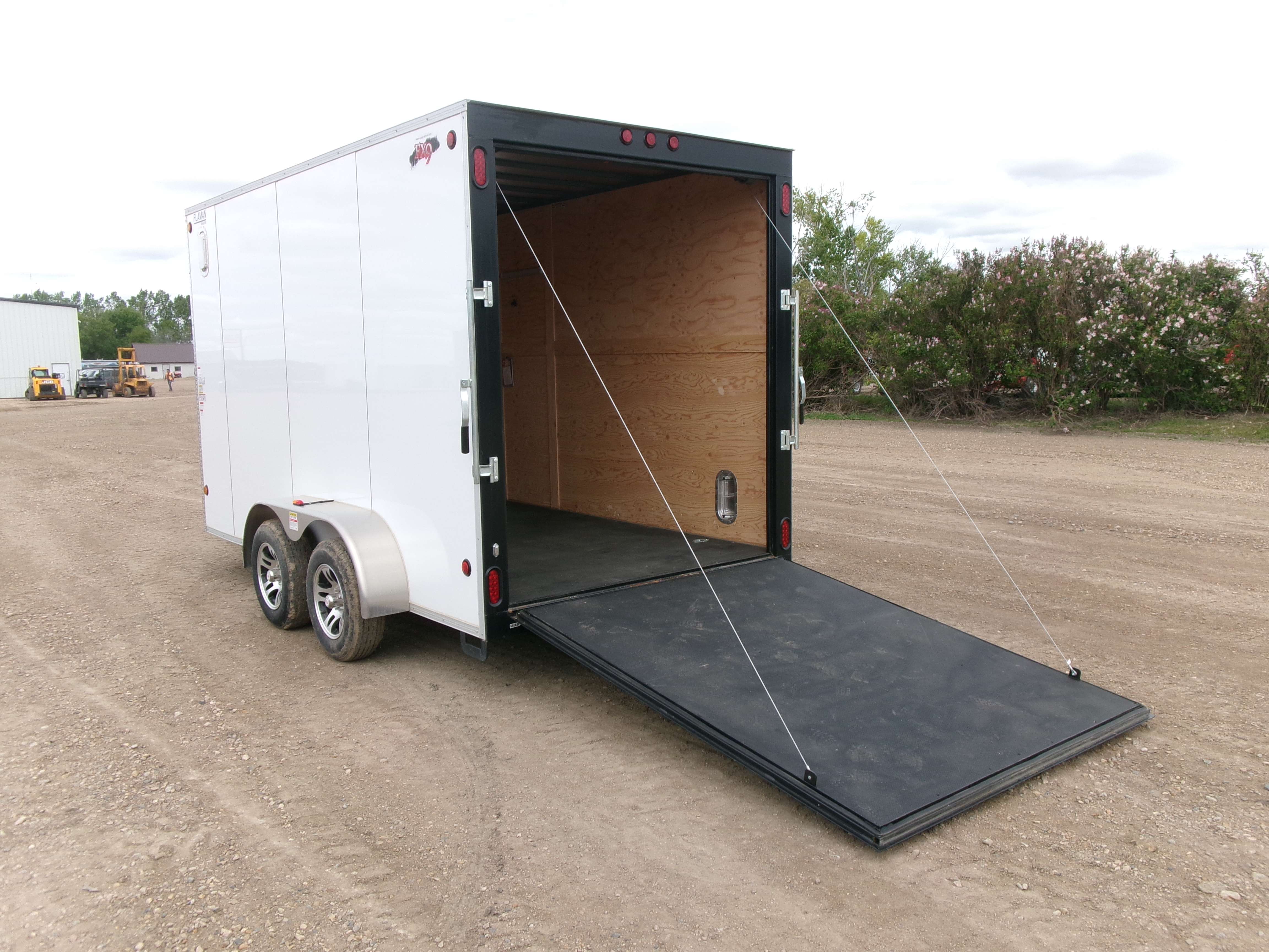 2024 CJay FX9 7' x 14' + V-Nose Cargo Trailer