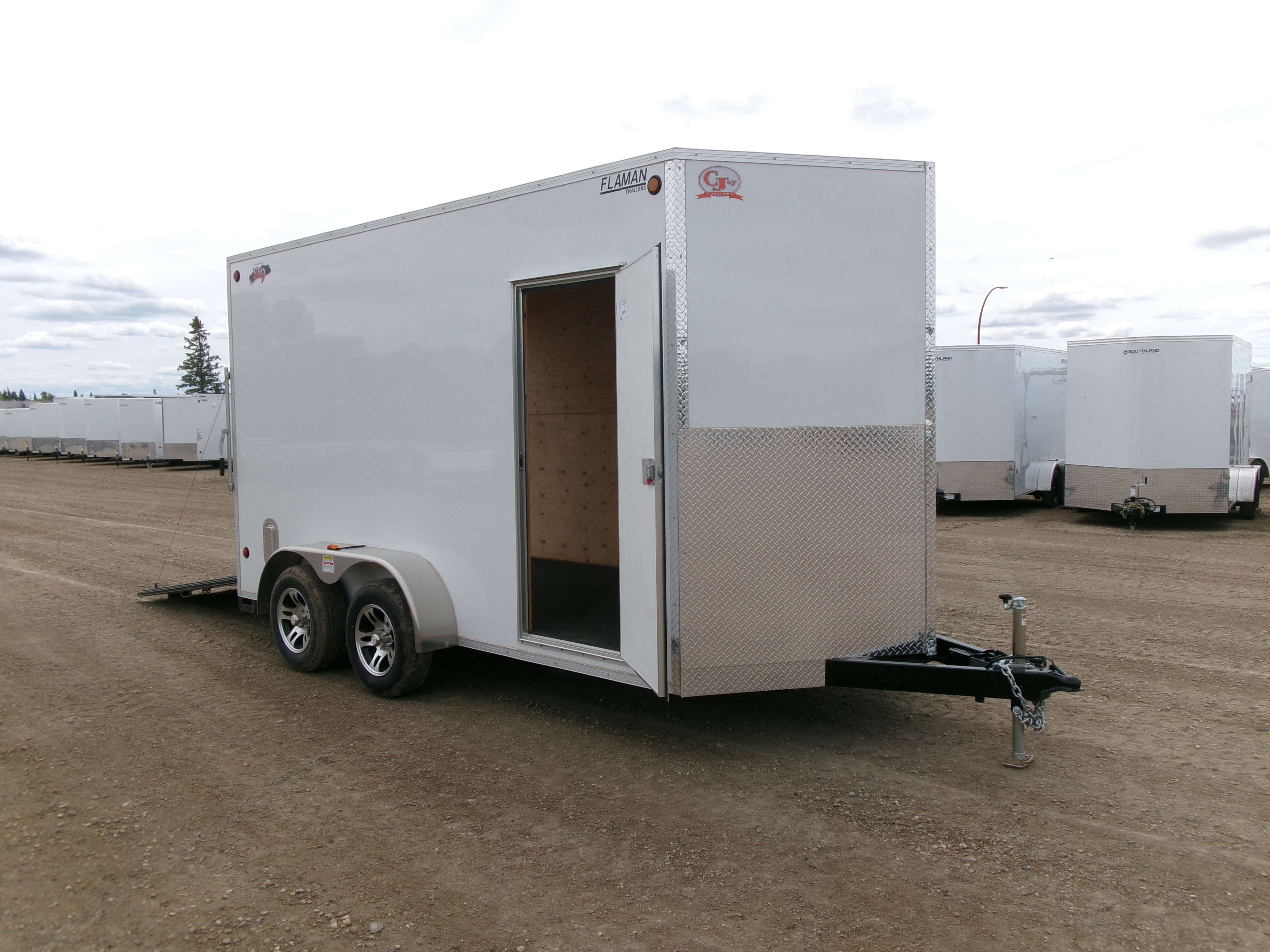2024 CJay FX9 7' x 14' + V-Nose Cargo Trailer