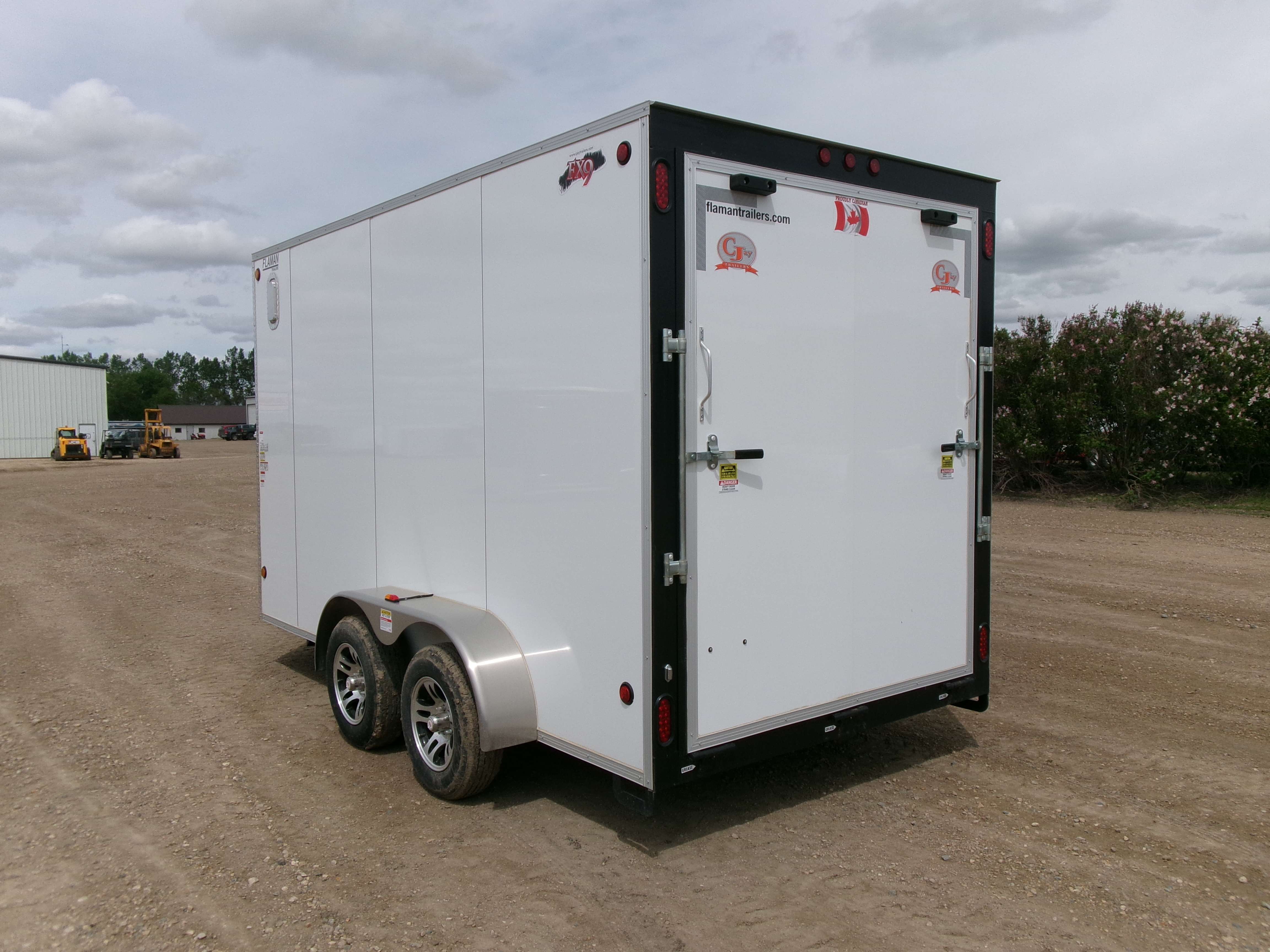 2024 CJay FX9 7' x 14' + V-Nose Cargo Trailer