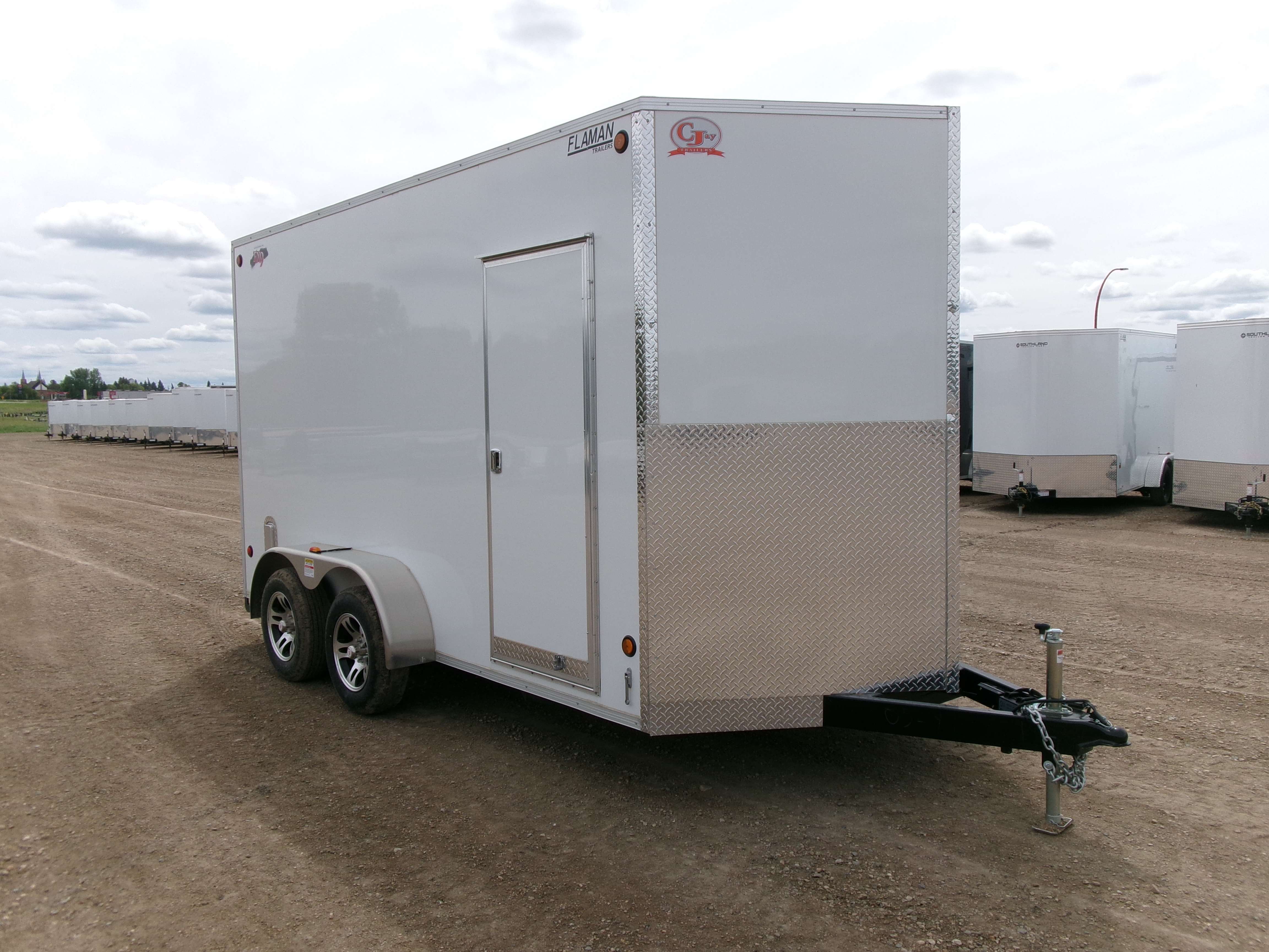 2024 CJay FX9 7' x 14' + V-Nose Cargo Trailer