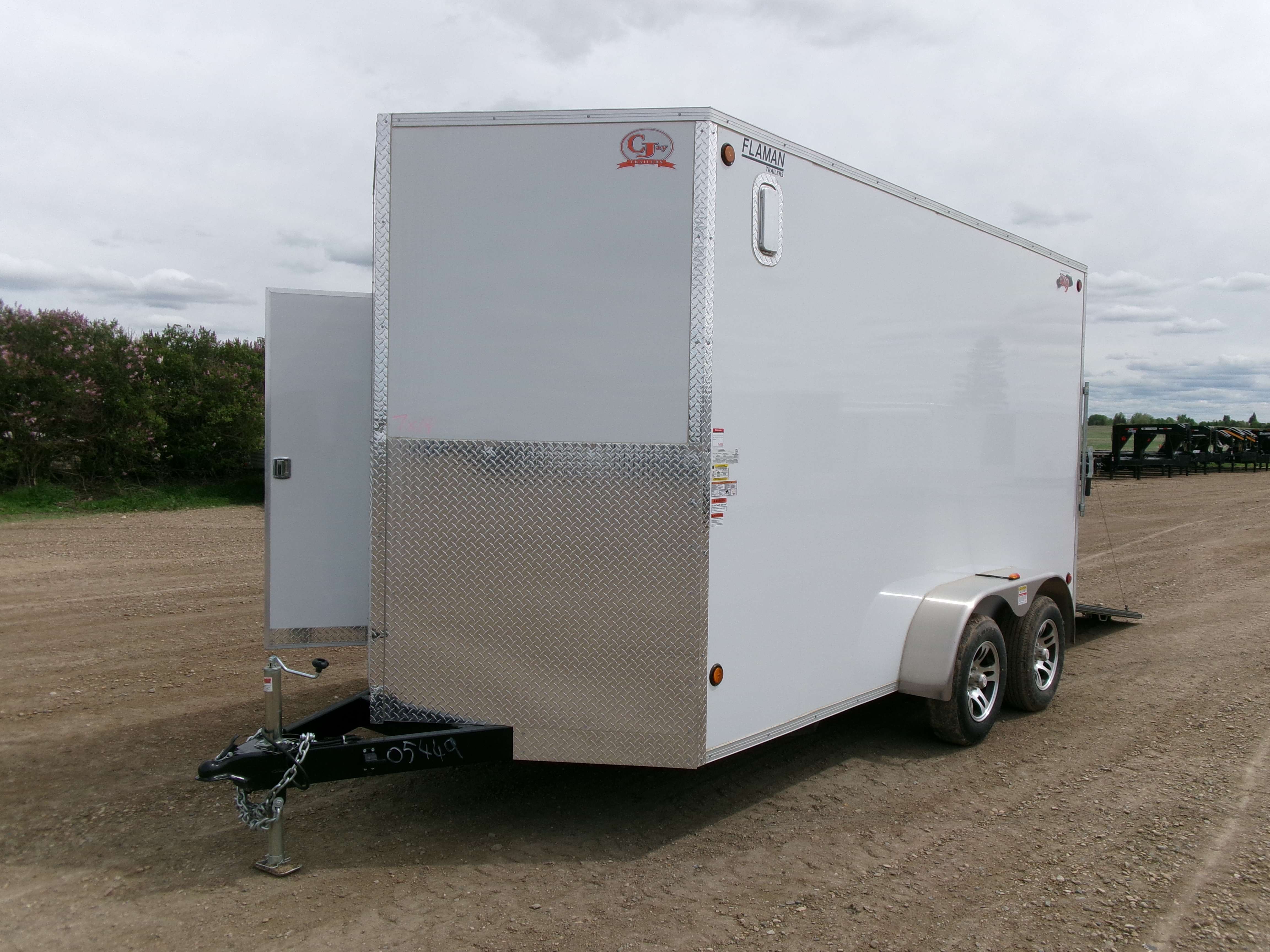 2024 CJay FX9 7' x 14' + V-Nose Cargo Trailer