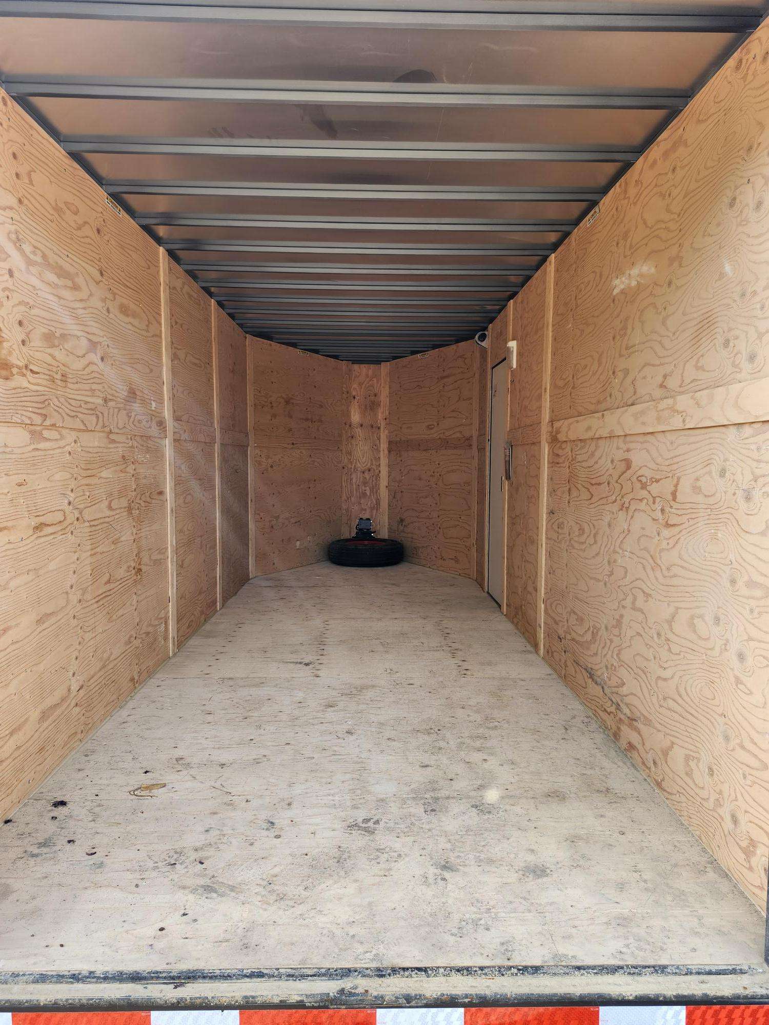 2024 CJay FX9 7' x 16' + V-Nose Cargo Trailer