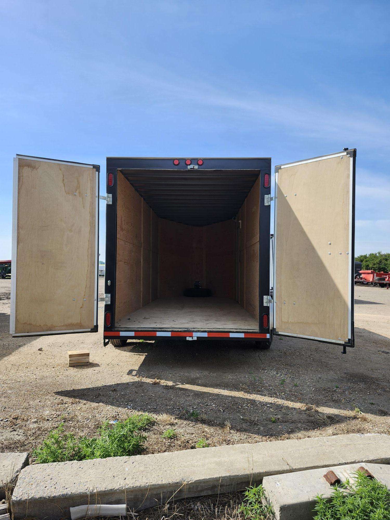 2024 CJay FX9 7' x 16' + V-Nose Cargo Trailer