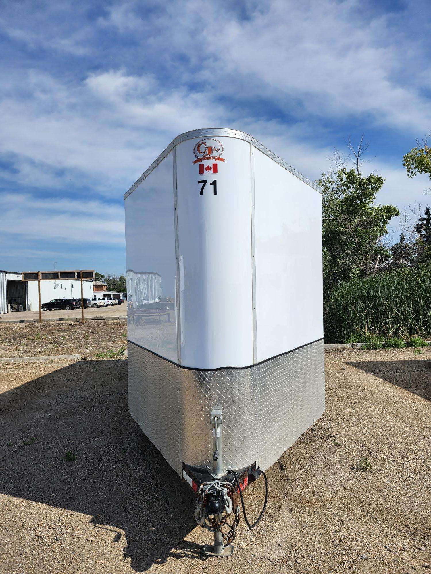 2024 CJay FX9 7' x 16' + V-Nose Cargo Trailer