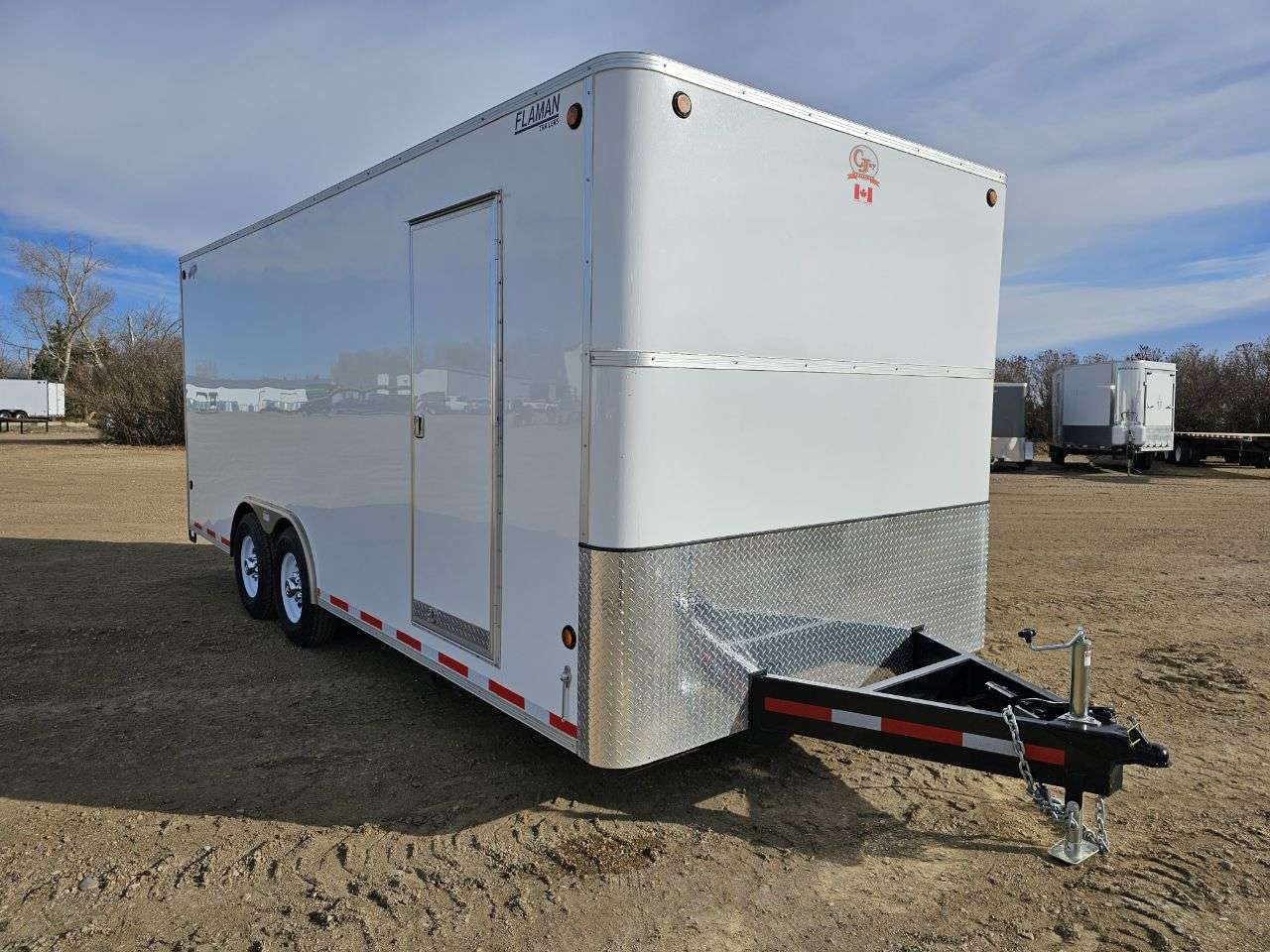 2024 CJay FX9 8'6" x 20' Flat Front Cargo Trailer