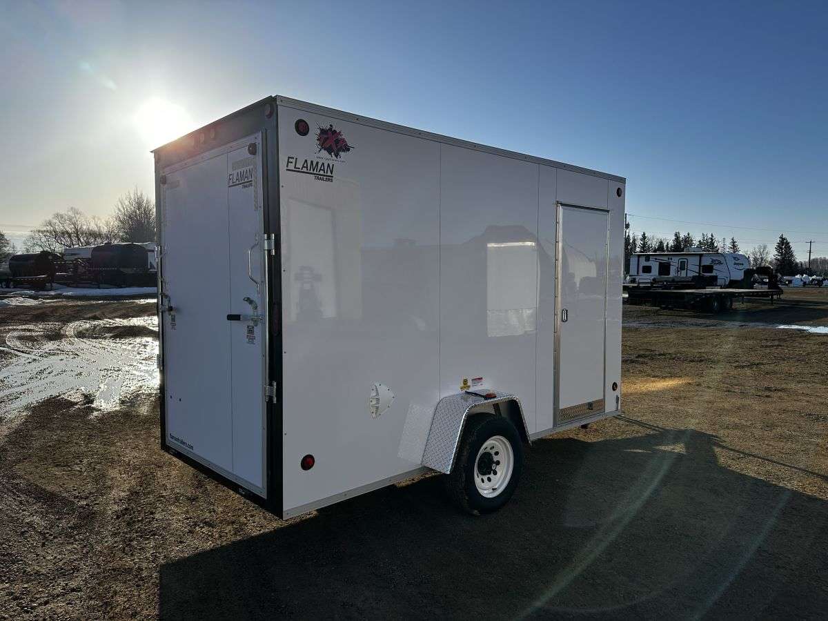 2024 CJay TXR 6' x 12' + V-Nose Cargo Trailer