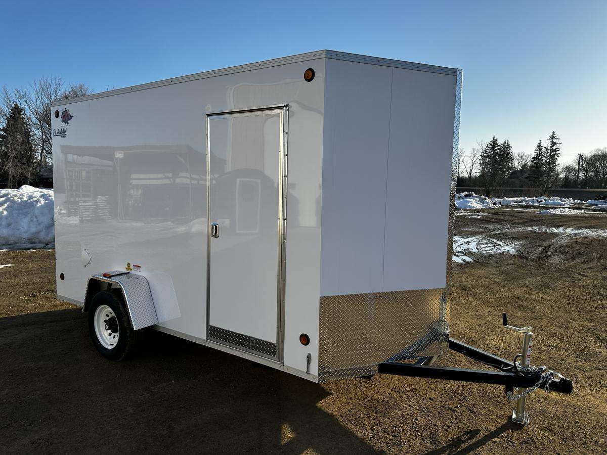 2024 CJay TXR 6' x 12' + V-Nose Cargo Trailer