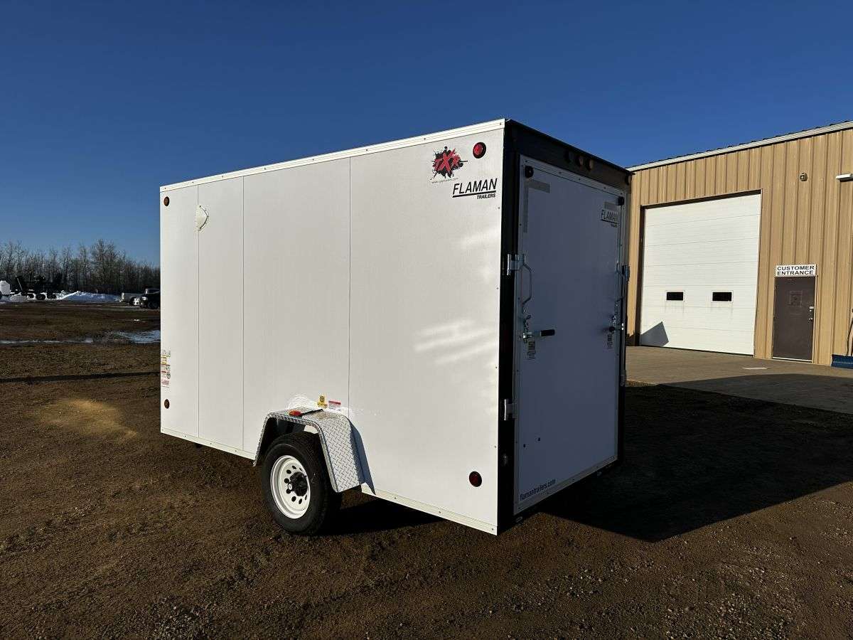 2024 CJay TXR 6' x 12' + V-Nose Cargo Trailer