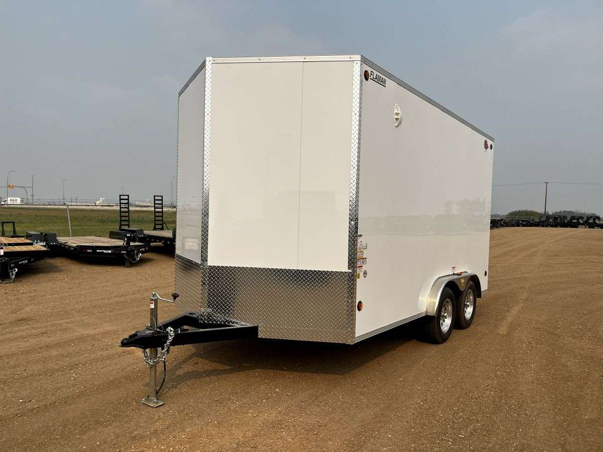 2024 CJay TXR 7'6" x 14' + V-Nose Cargo Trailer