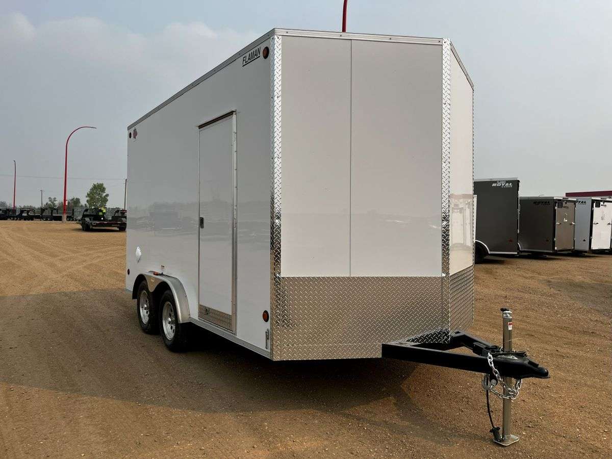 2024 CJay TXR 7'6" x 14' + V-Nose Cargo Trailer