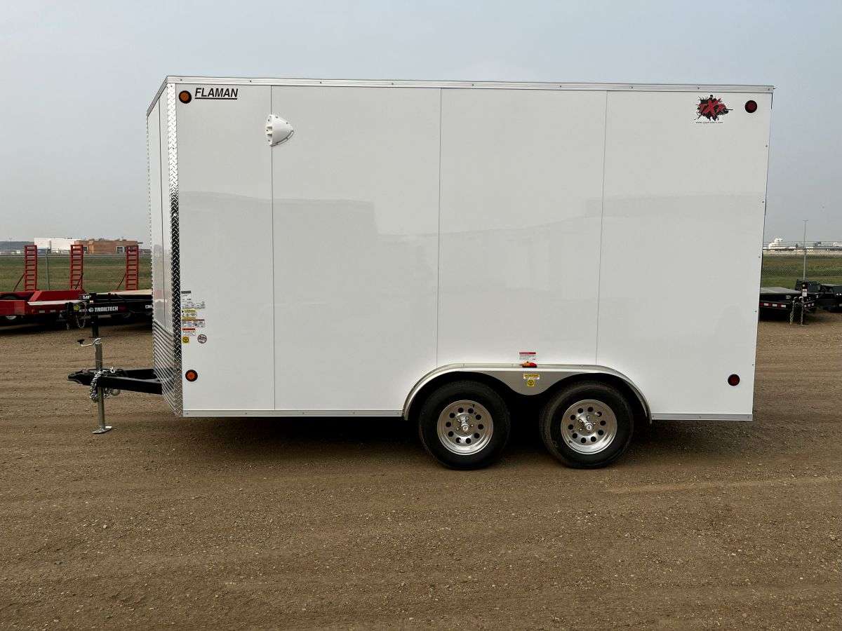 2024 CJay TXR 7'6" x 14' + V-Nose Cargo Trailer