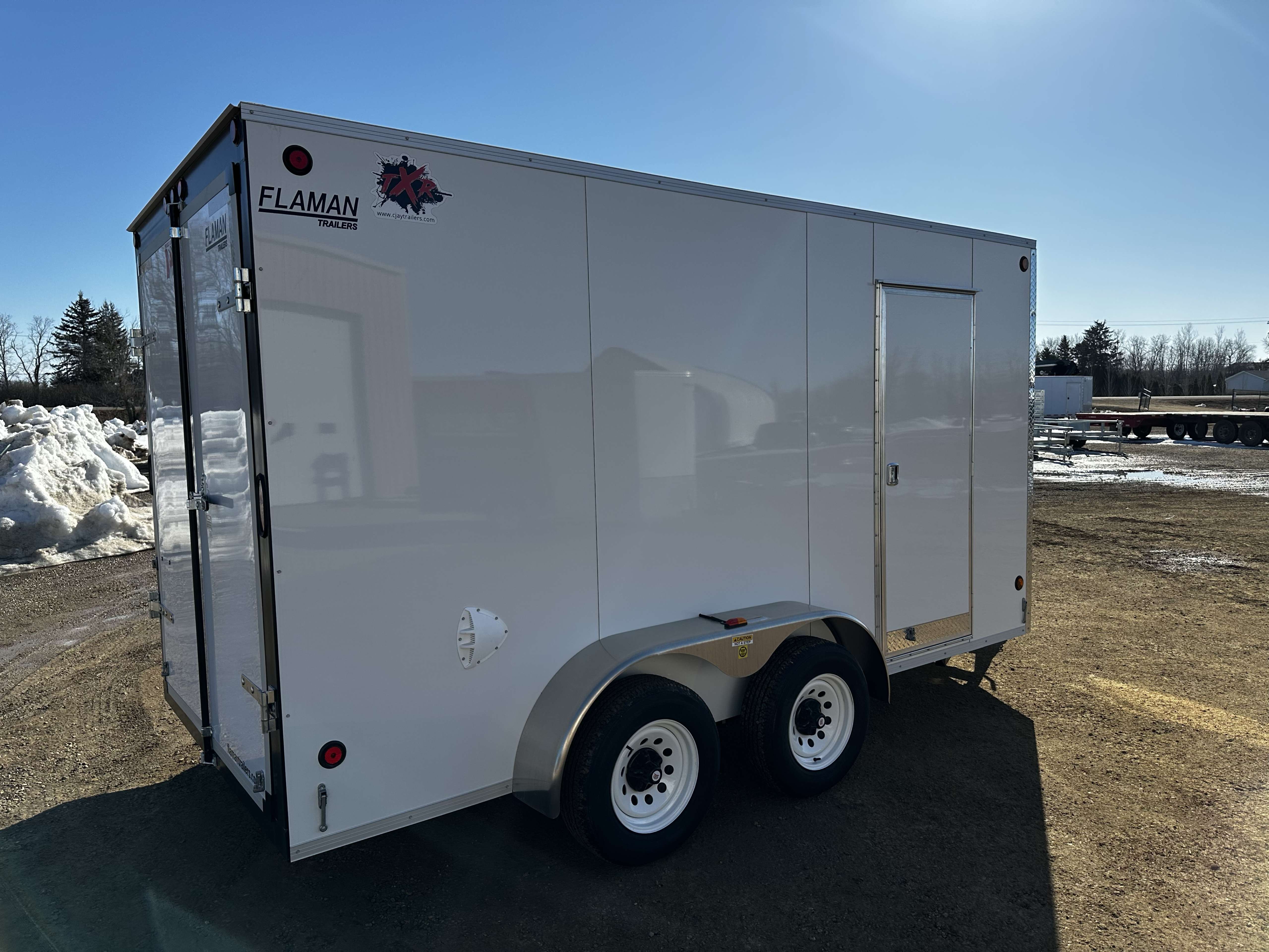 2024 CJay TXR 7' x 14' + V-Nose Cargo Trailer