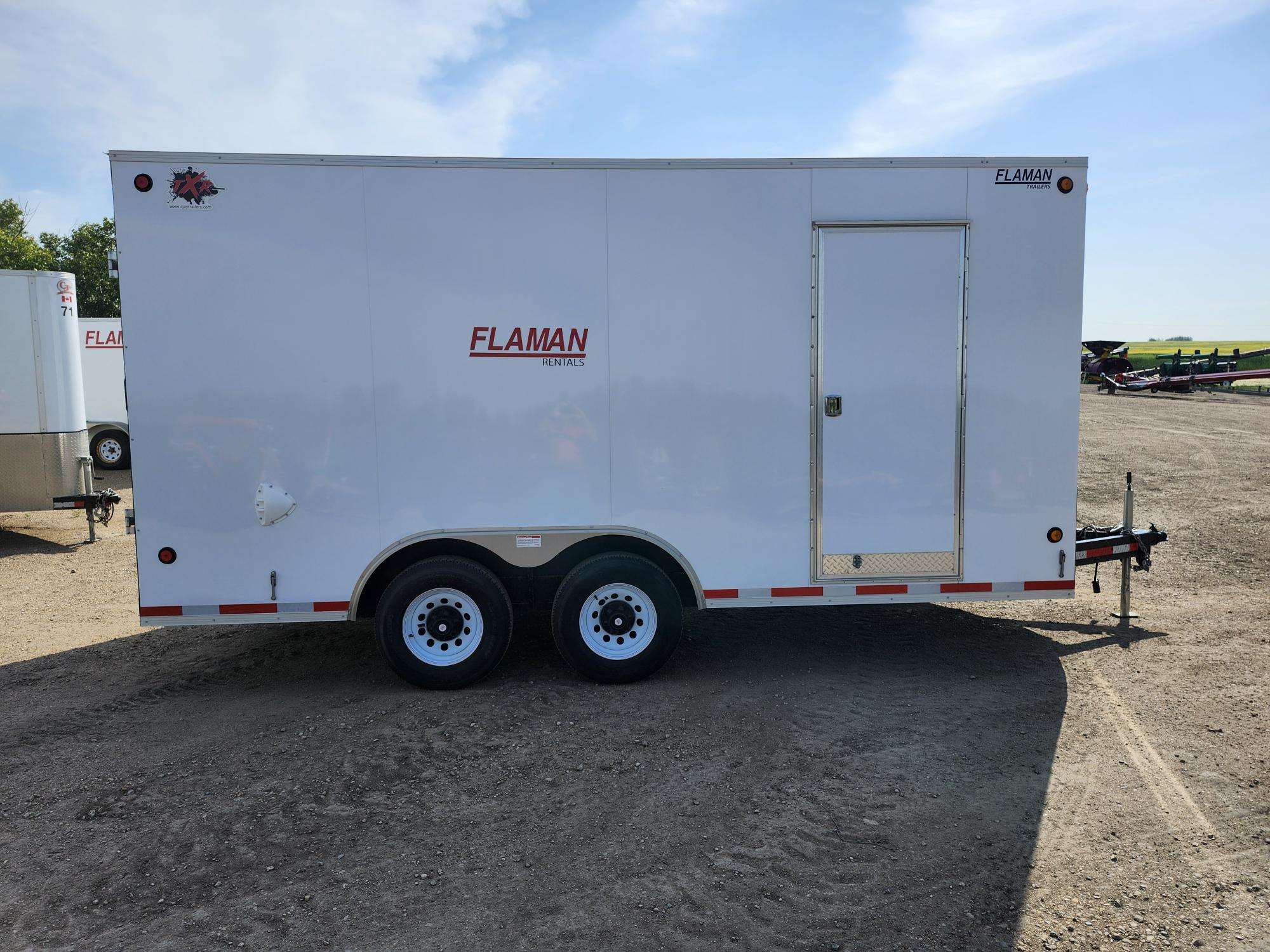 2024 CJay TXR 8.6' x 16' + V-Nose Cargo Trailer