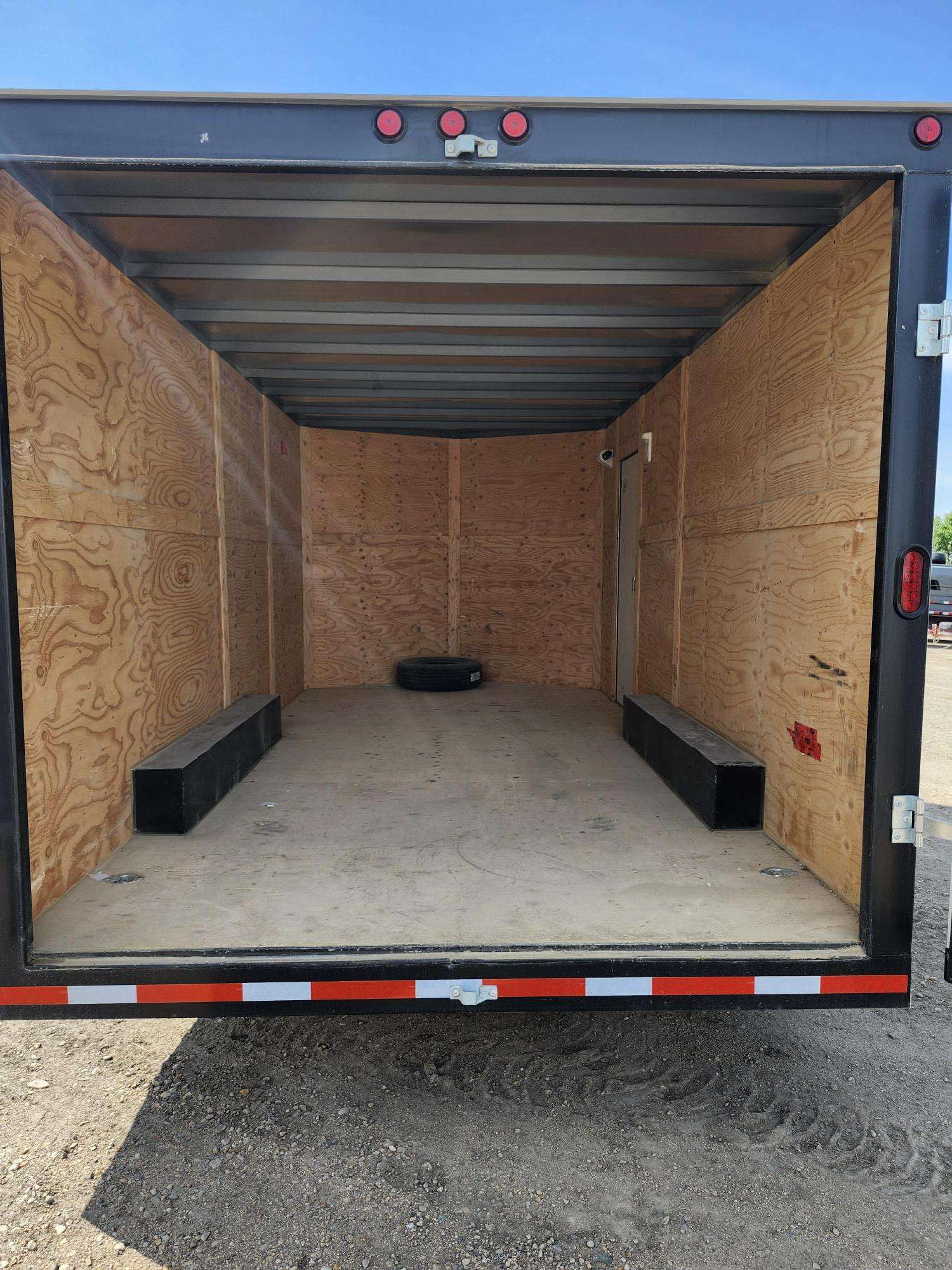 2024 CJay TXR 8.6' x 16' + V-Nose Cargo Trailer