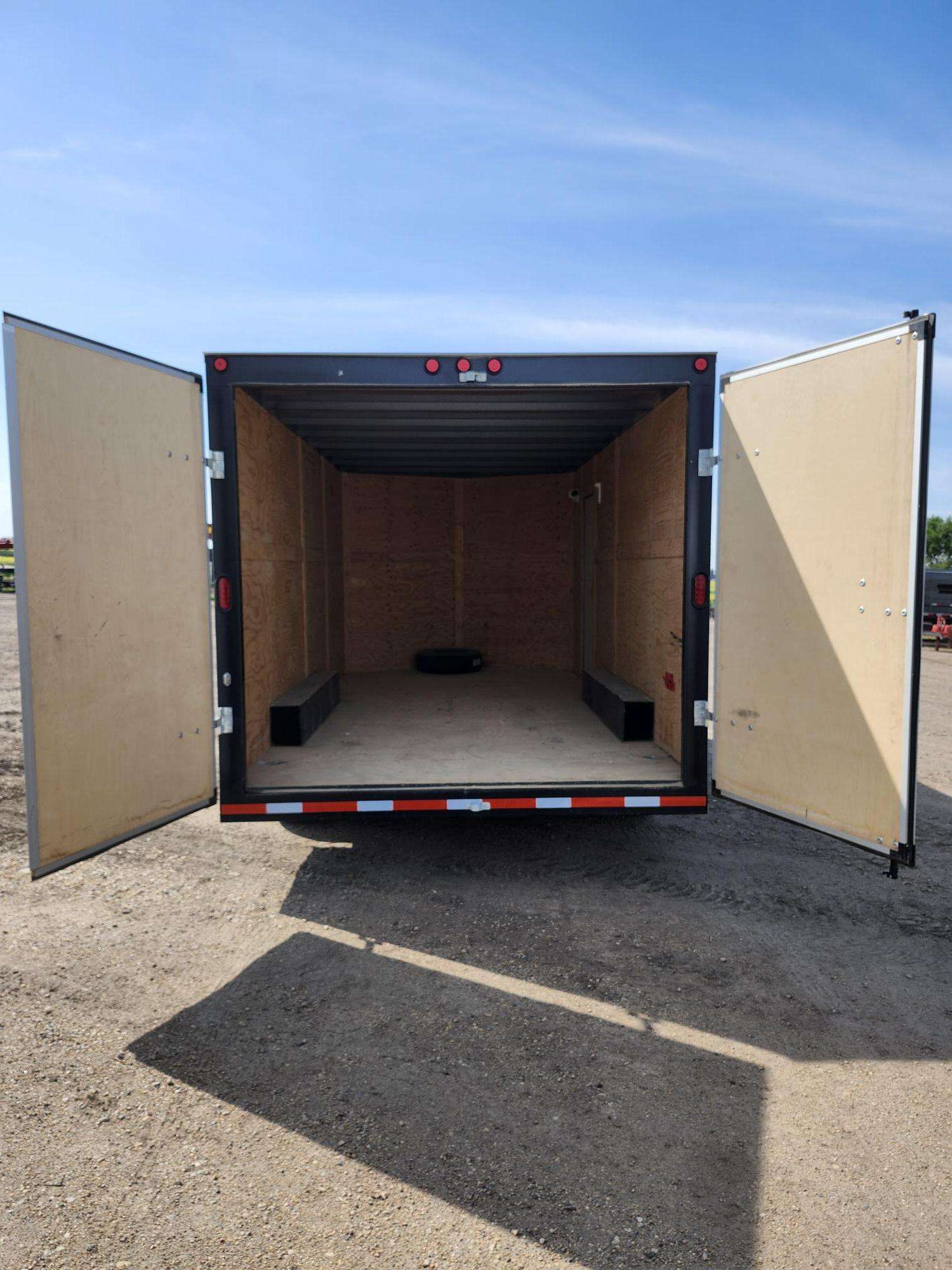 2024 CJay TXR 8.6' x 16' + V-Nose Cargo Trailer